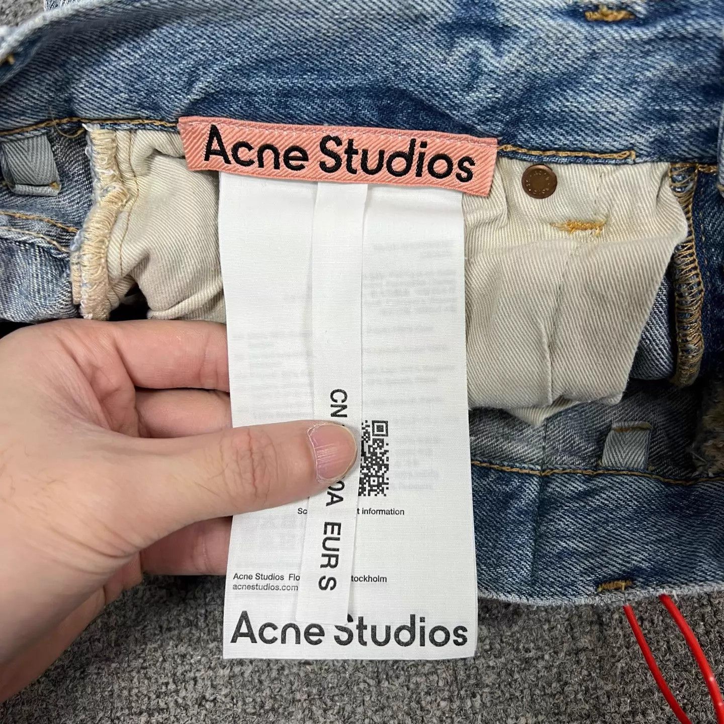 Acne Studios Acne Studios x Moomin 2025ss Denim Short S 99 New Size US 30 / EU 46 - 6 Thumbnail