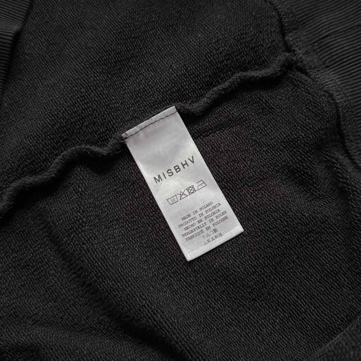 Misbhv MISBHV Black Rave Oversized Fit Hoodie Size US L / EU 52-54 / 3 - 8 Thumbnail