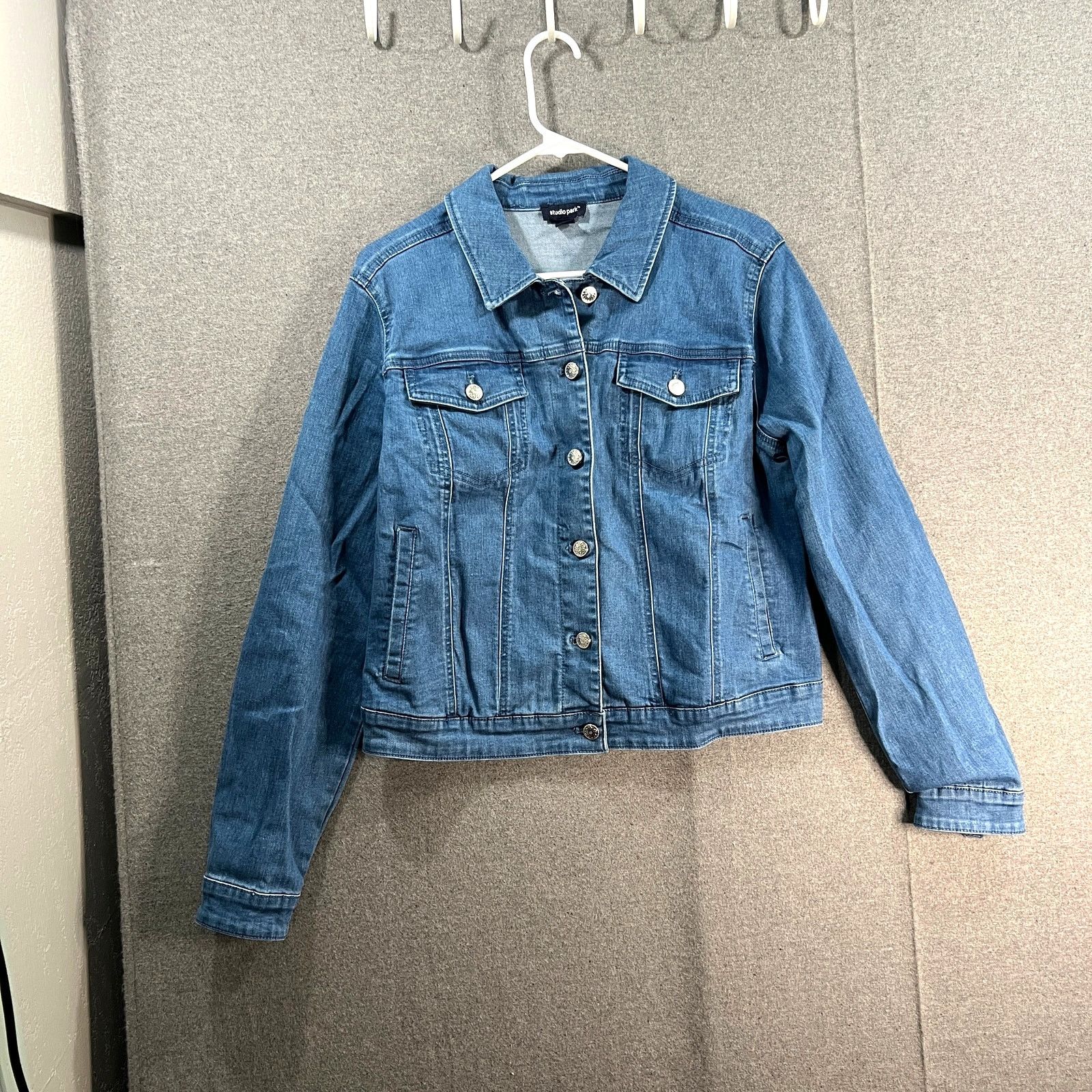 Other Studio park x Kerstin Lindquist Denim Jacket Beach Size M / US 6-8 / IT 42-44 - 1 Thumbnail
