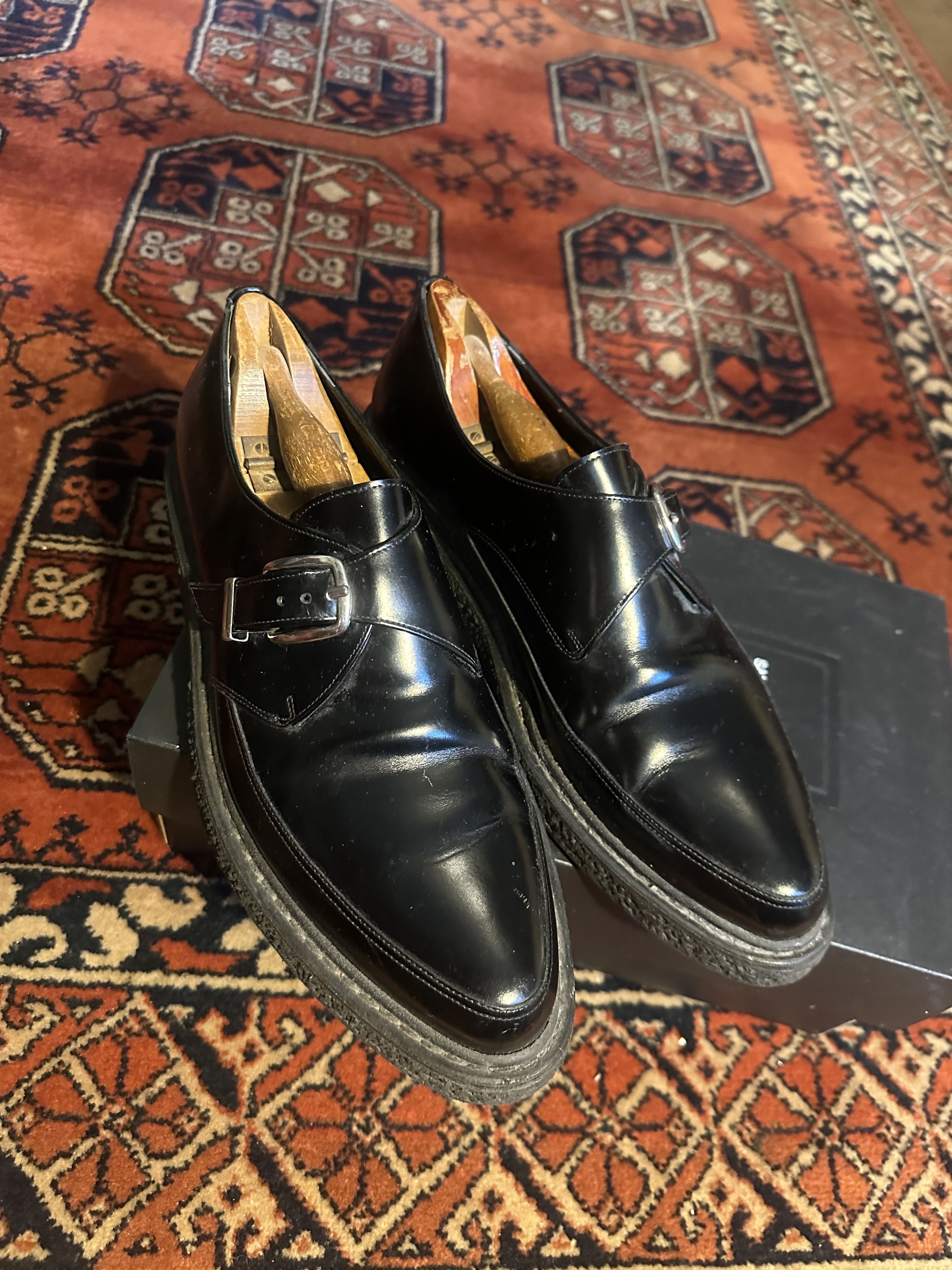 Saint Laurent Monk Strap | Grailed