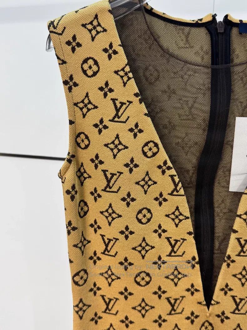 Louis Vuitton Louis Vuitton Presbytage plunging dress Size S / US 4 / IT 40 - 3 Thumbnail