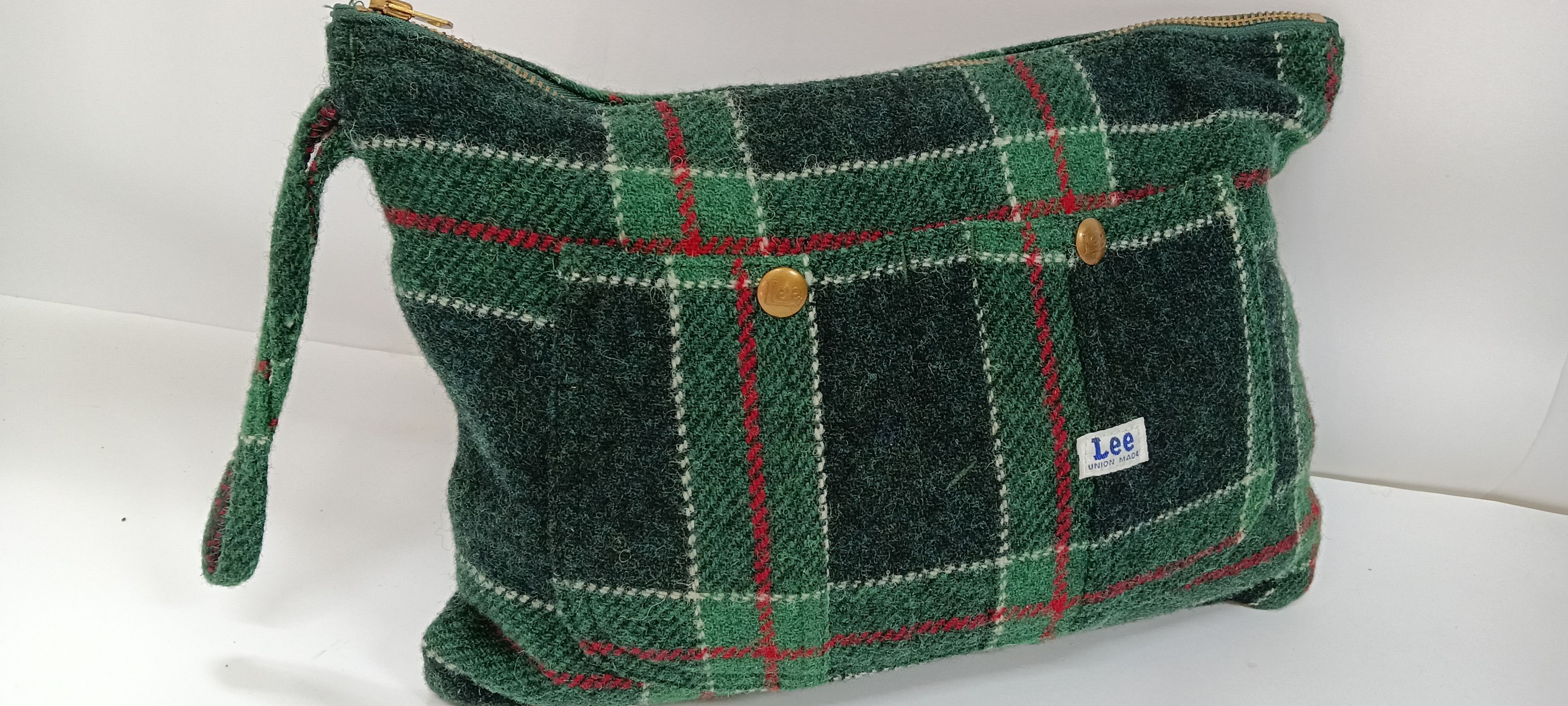 classics clutch bag WOOL harris tweed LEE