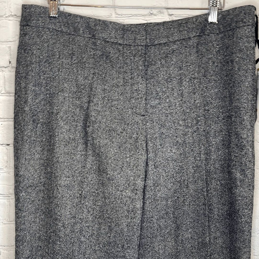 Jones New York Jones New York Women’s Black White Marbled Dress Pants size 14 Classic Fit NEW Size 36" / US 14 / IT 50 - 2 Thumbnail