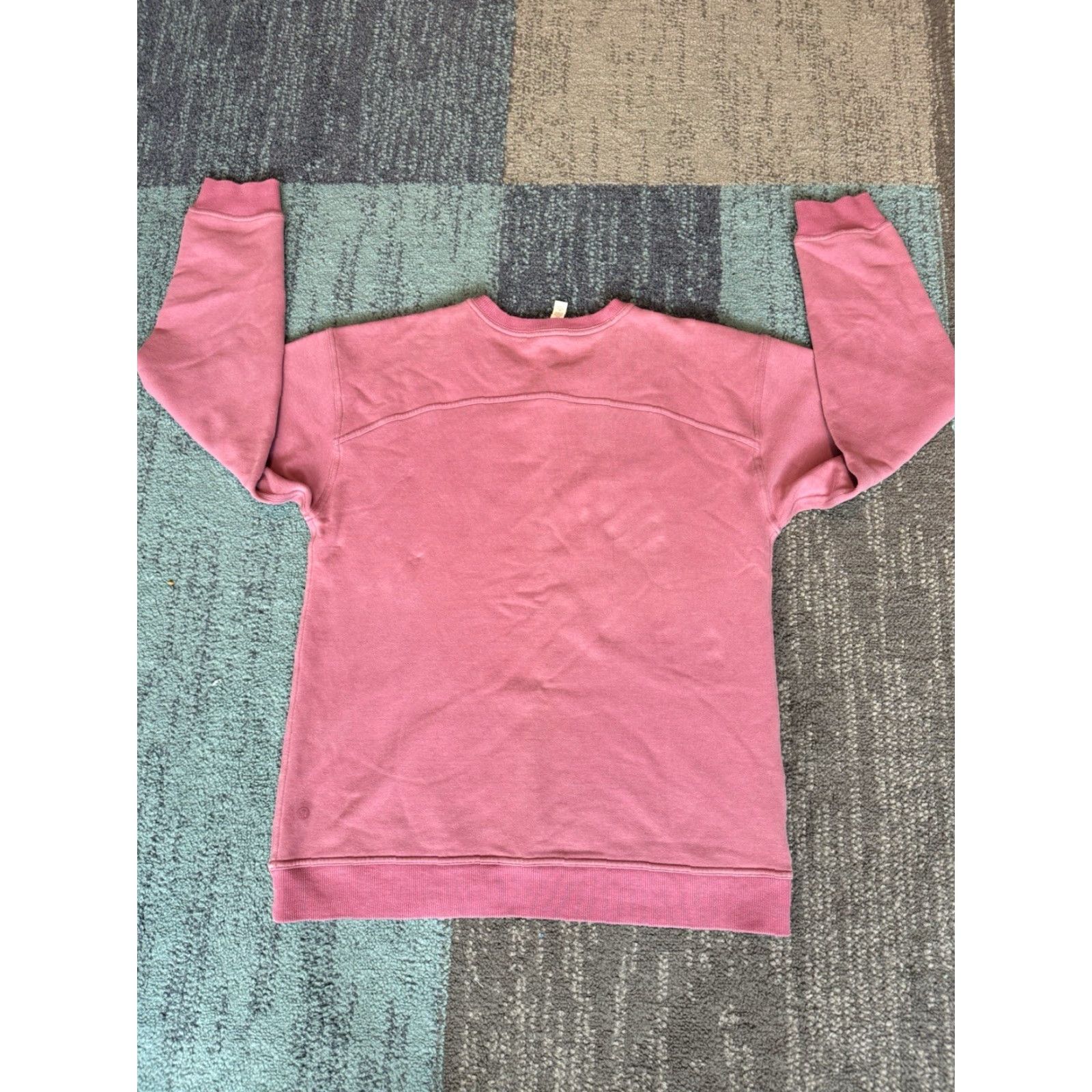 Lululemon LULULEMON All Yours Crew Sweatshirt Women Large Pink Terry Size L / US 10 / IT 46 - 6 Thumbnail