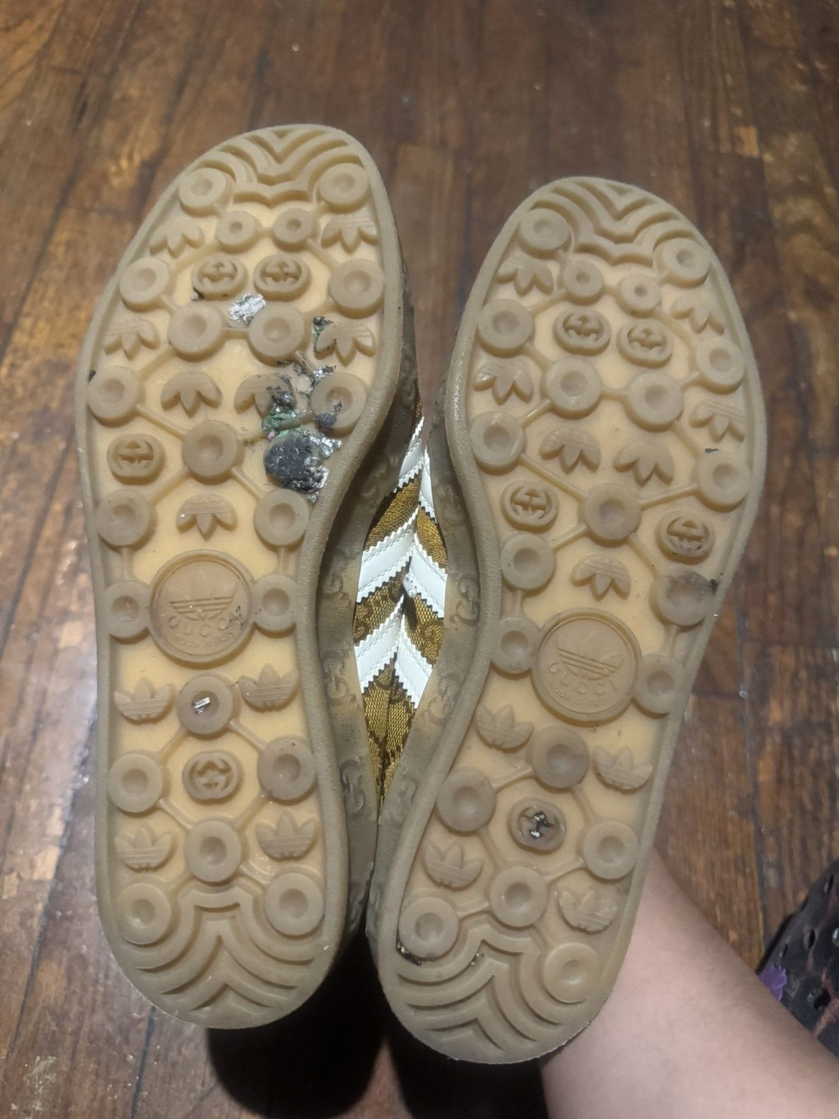 Adidas × Gucci Gucci Adidas Gazelle Size US 8 / EU 41 - 5 Thumbnail