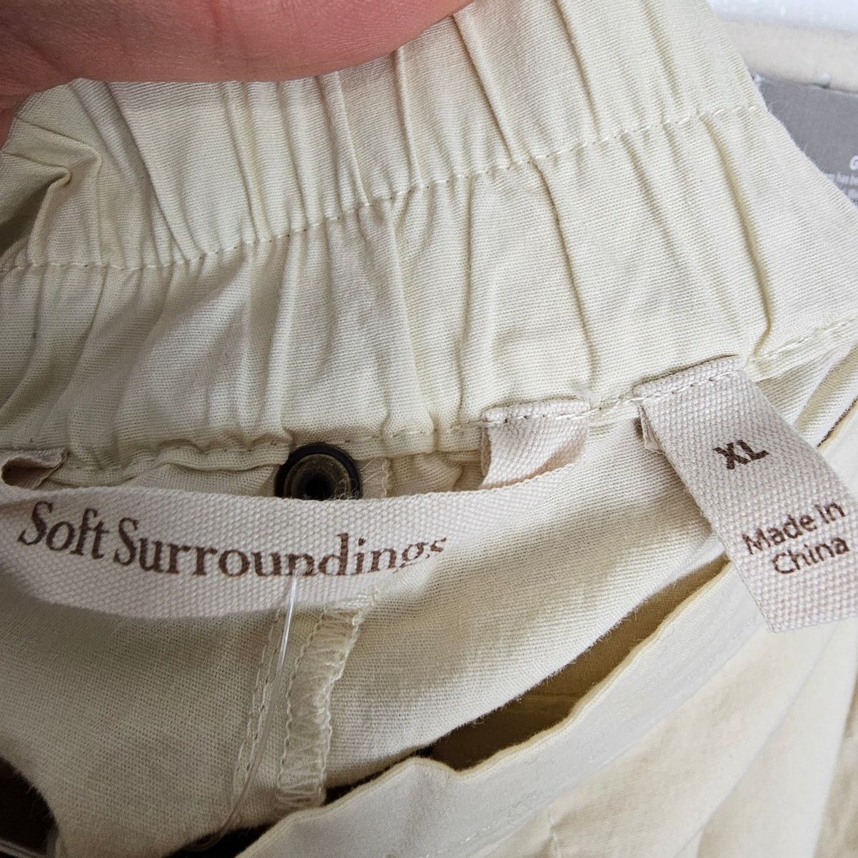 Soft Surroundings Soft Surroundings Everything Under The Sun Capri Cargo Pants Size 36" / US 14 / IT 50 - 6 Thumbnail