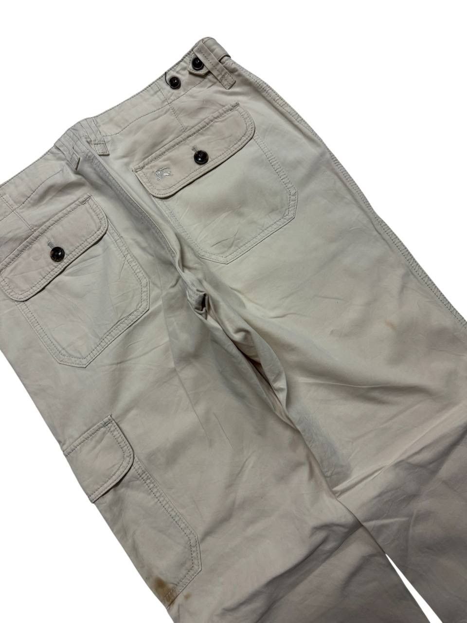 Designer 💥Vintage Burberry London Tactical Cargo Baker Pants Style Size US 32 / EU 48 - 12 Thumbnail