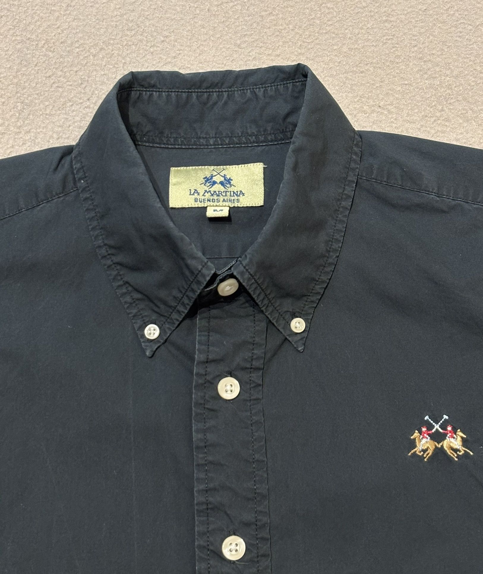 La Martina LA Martina Black shirt Medium Size US M / EU 48-50 / 2 - 9 Thumbnail