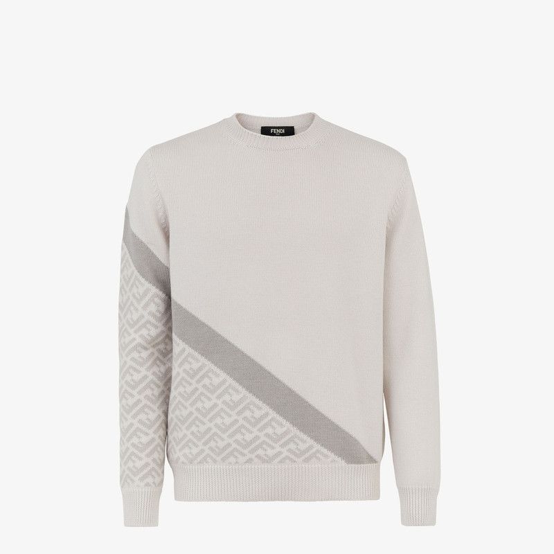 Fendi o1s1wg110226 Pullover in Gray Size US L / EU 52-54 / 3 - 1 Thumbnail