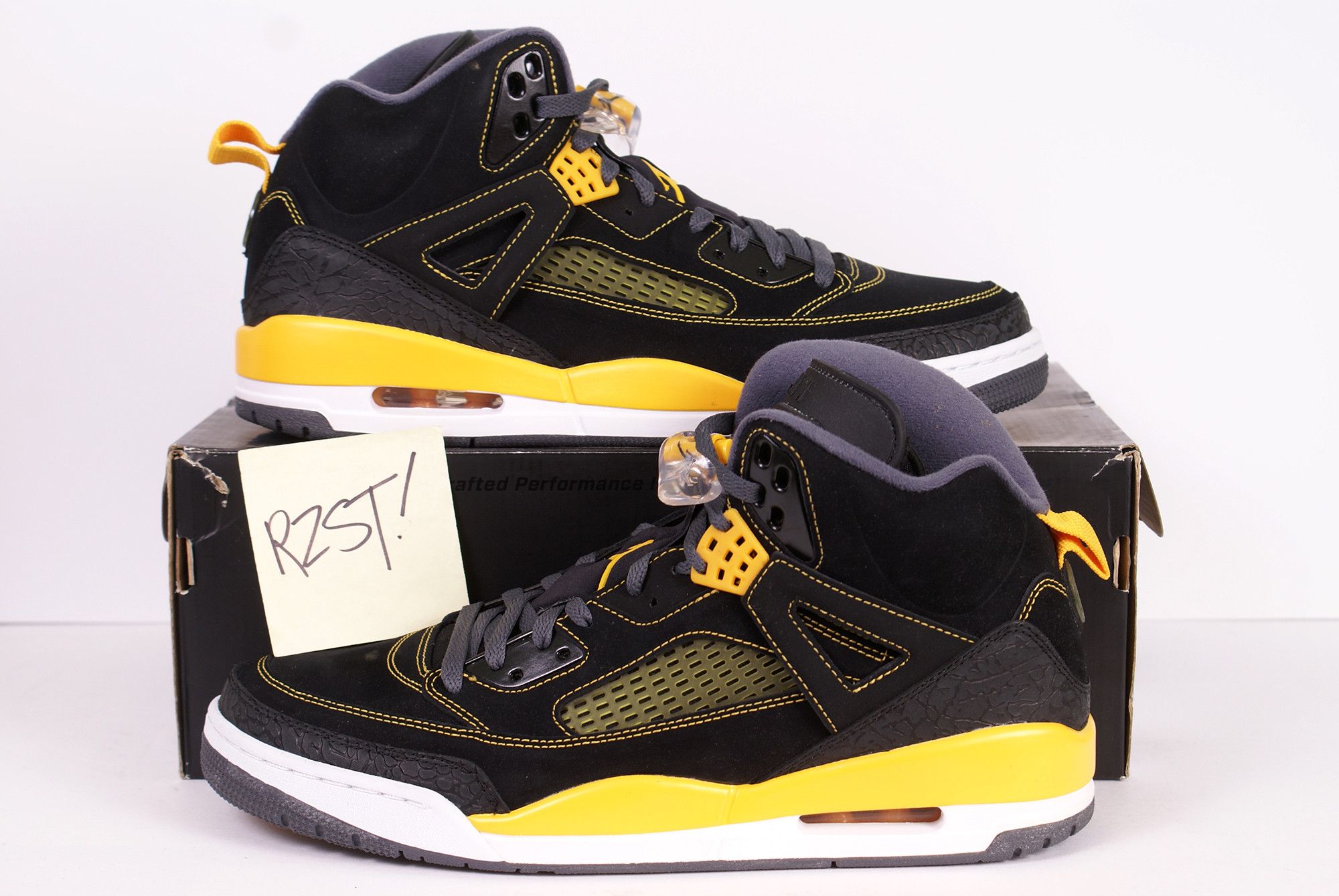 Jordan Brand 2013 Nike Air Jordan Spizike UNIVERSITY GOLD 315371 030 Size US 12.5 / EU 45-46 - 1 Thumbnail