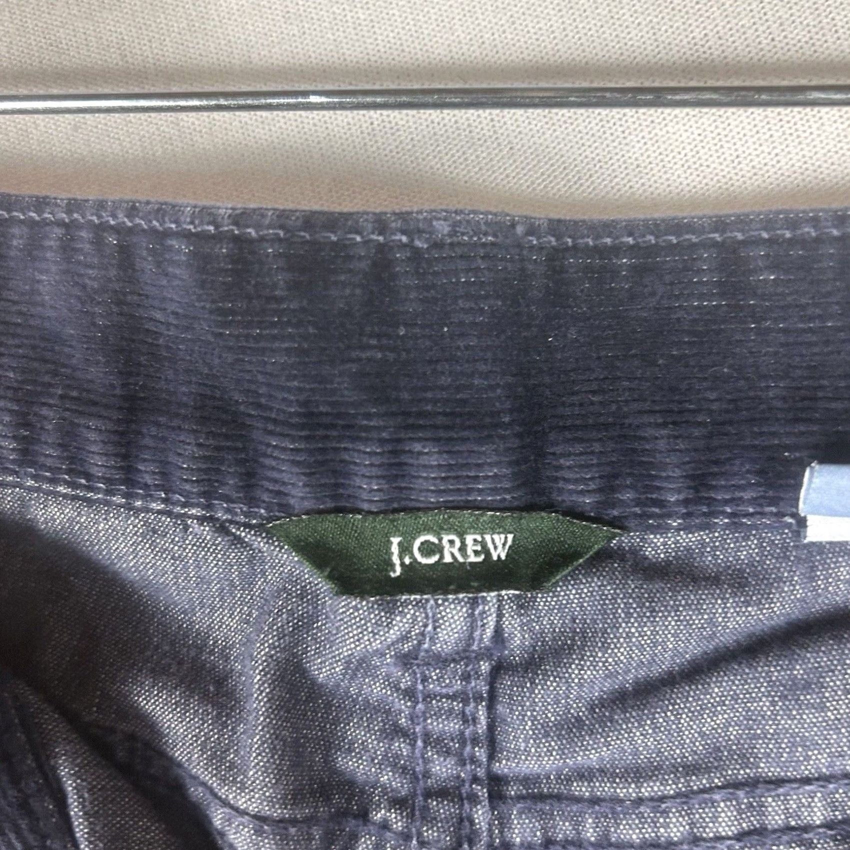 J.Crew J.CREW Corduroy Pants Womens 28 Purple Chino Skinny 28in Inseam Stretch Pockets Casual Regular VINTAGE No Size 28" / US 6 / IT 42 - 5 Thumbnail