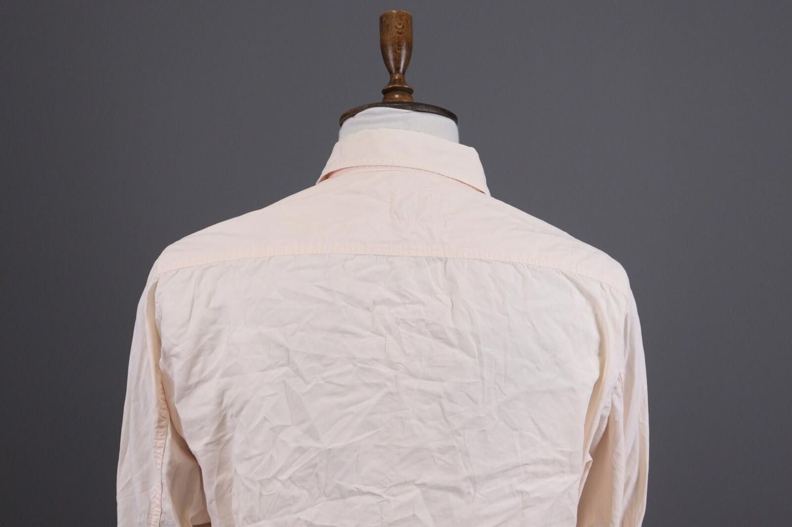Valentino Valentino Jeans Orange Button Up Dress Shirt Size 41 / 16 Size US M / EU 48-50 / 2 - 11 Thumbnail