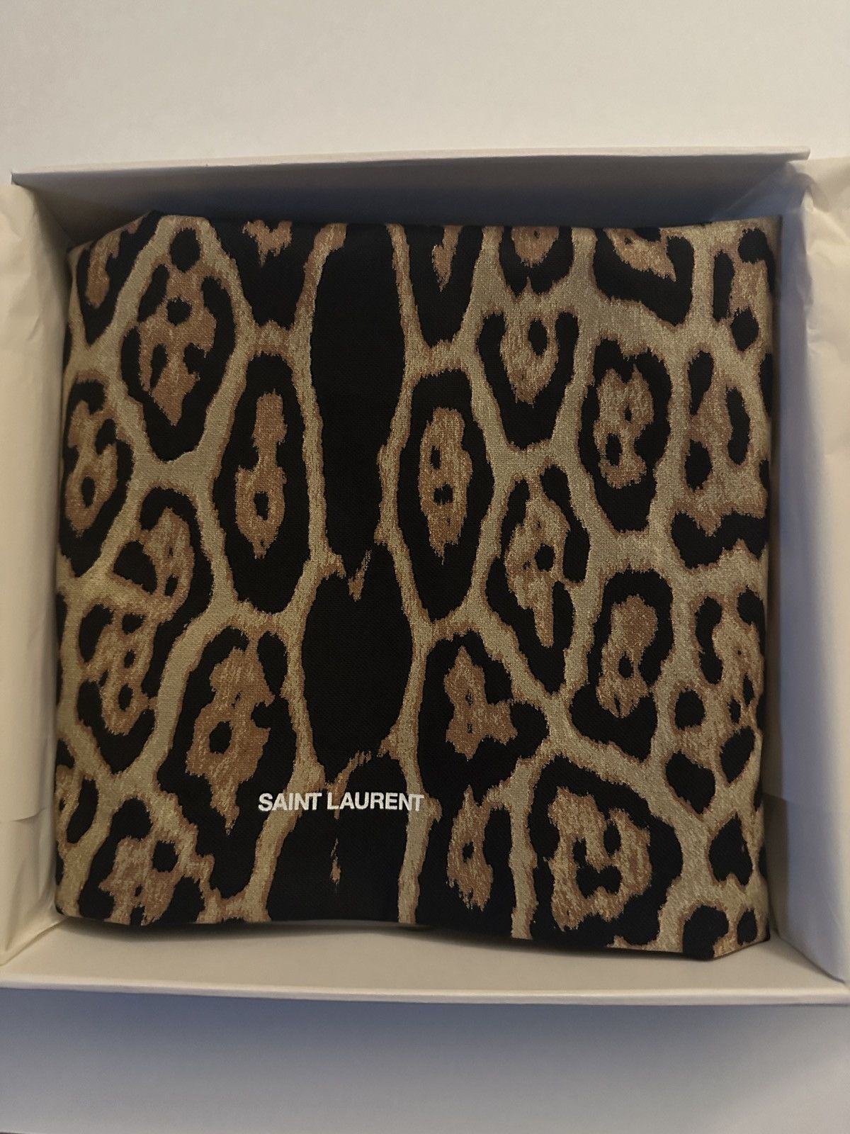 Saint Laurent Paris Saint Laurent Rive Droite Leopard Tote Size ONE SIZE - 4 Thumbnail