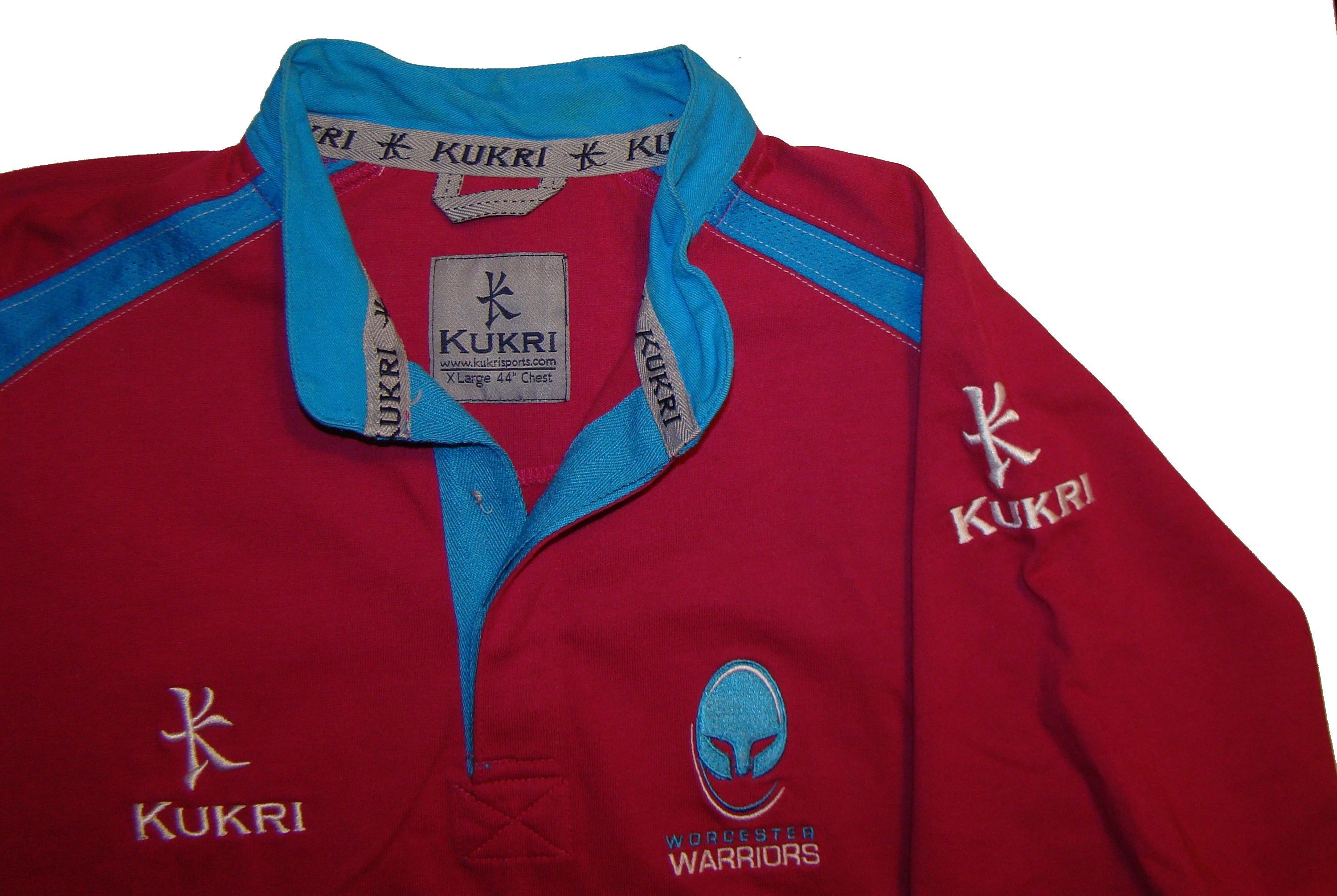 Other 2008-09 Worcester Warriors Kukri XL rugby shirt jersey Size US XL / EU 56 / 4 - 6 Thumbnail