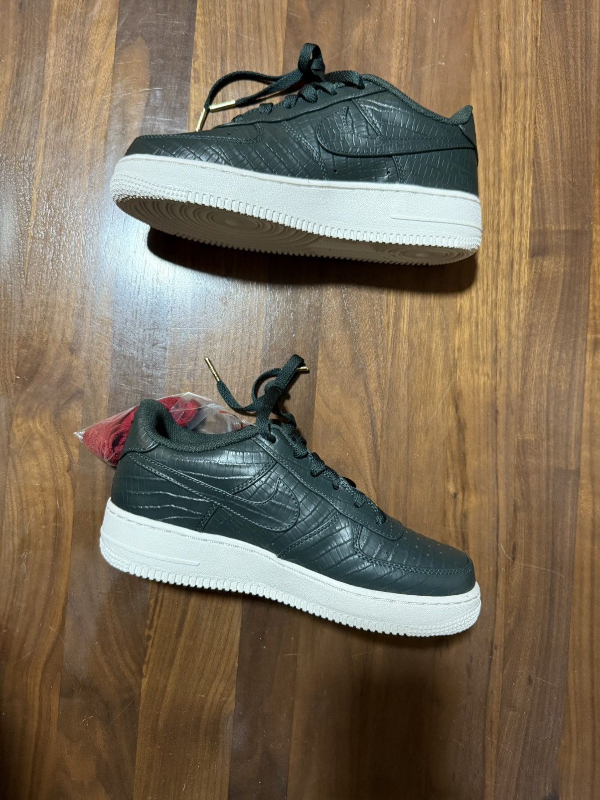 Kith × Nike Kith for Nike GS Air Force 1 Black Spruce Men’s 6.5/Wom 8 Size US 6.5 / EU 39-40 - 3 Thumbnail