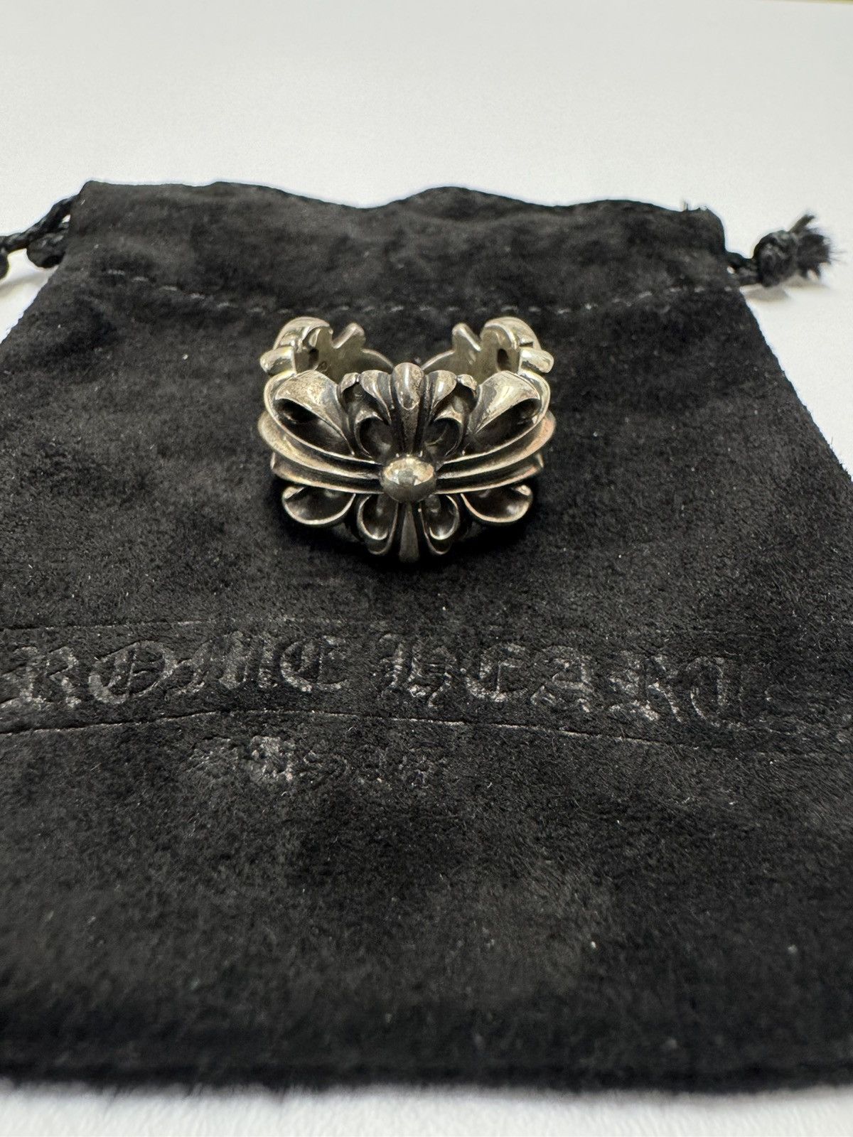 Chrome Hearts Chrome Hearts Double Floral Ring Size ONE SIZE - 1 Thumbnail