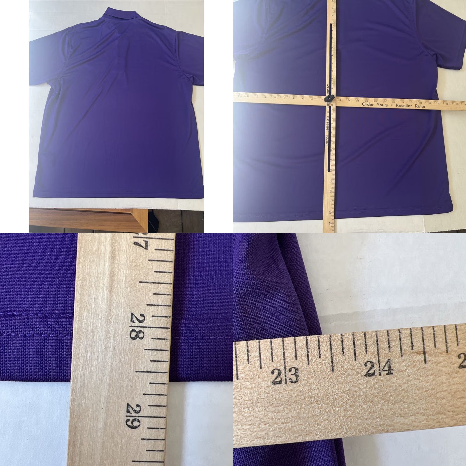 Vintage Boeing USAF GPS IIF SV-7 CAPELLA Navigating Polo Shirt M Purple Graphic Print Logo Shirt Mens Regular Short Sleeve Summer All Seasons Size US M / EU 48-50 / 2 - 8 Thumbnail