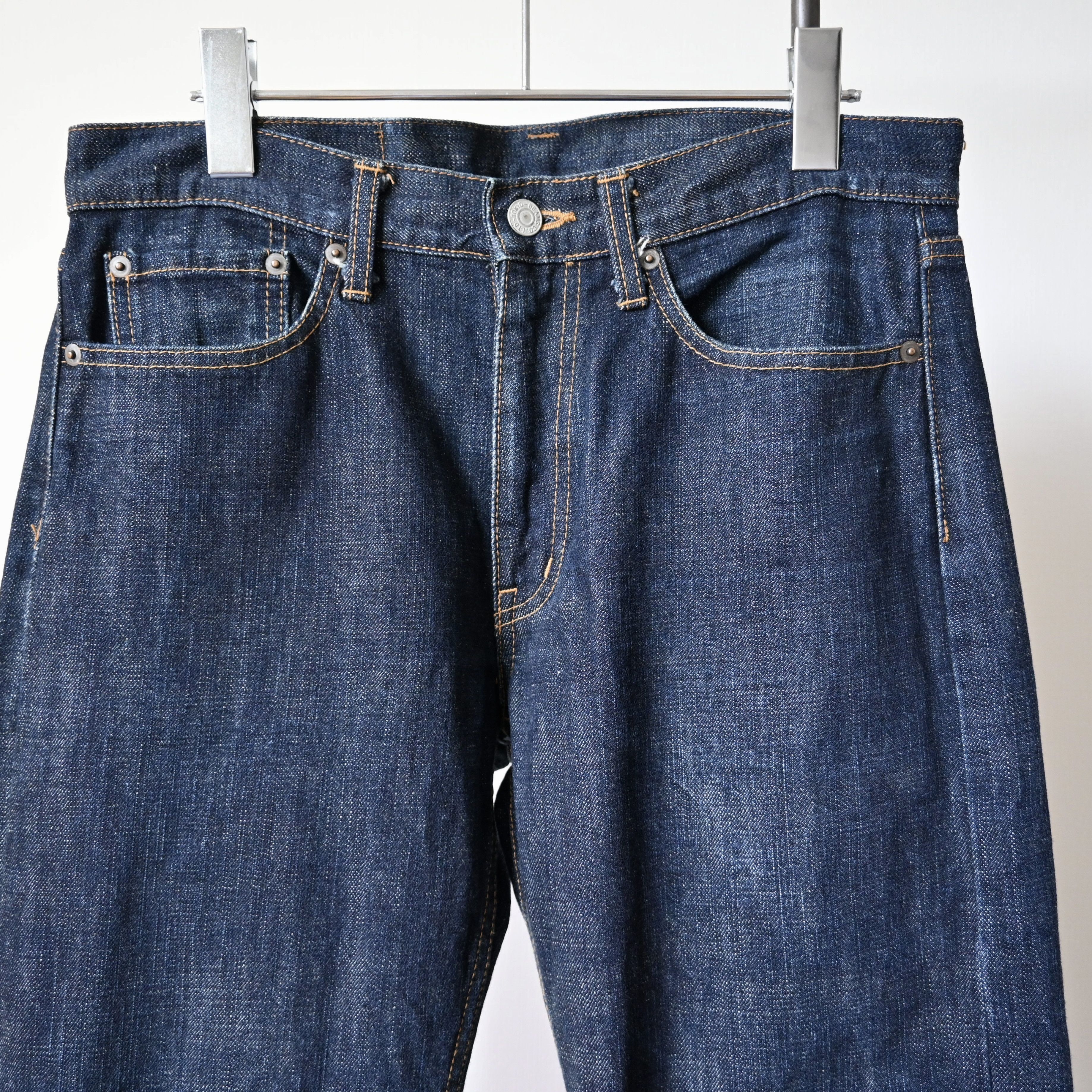 Beams Japan VTG 1990s BEAMS slim straight denim jeans, made in Japan Size US 32 / EU 48 - 6 Thumbnail