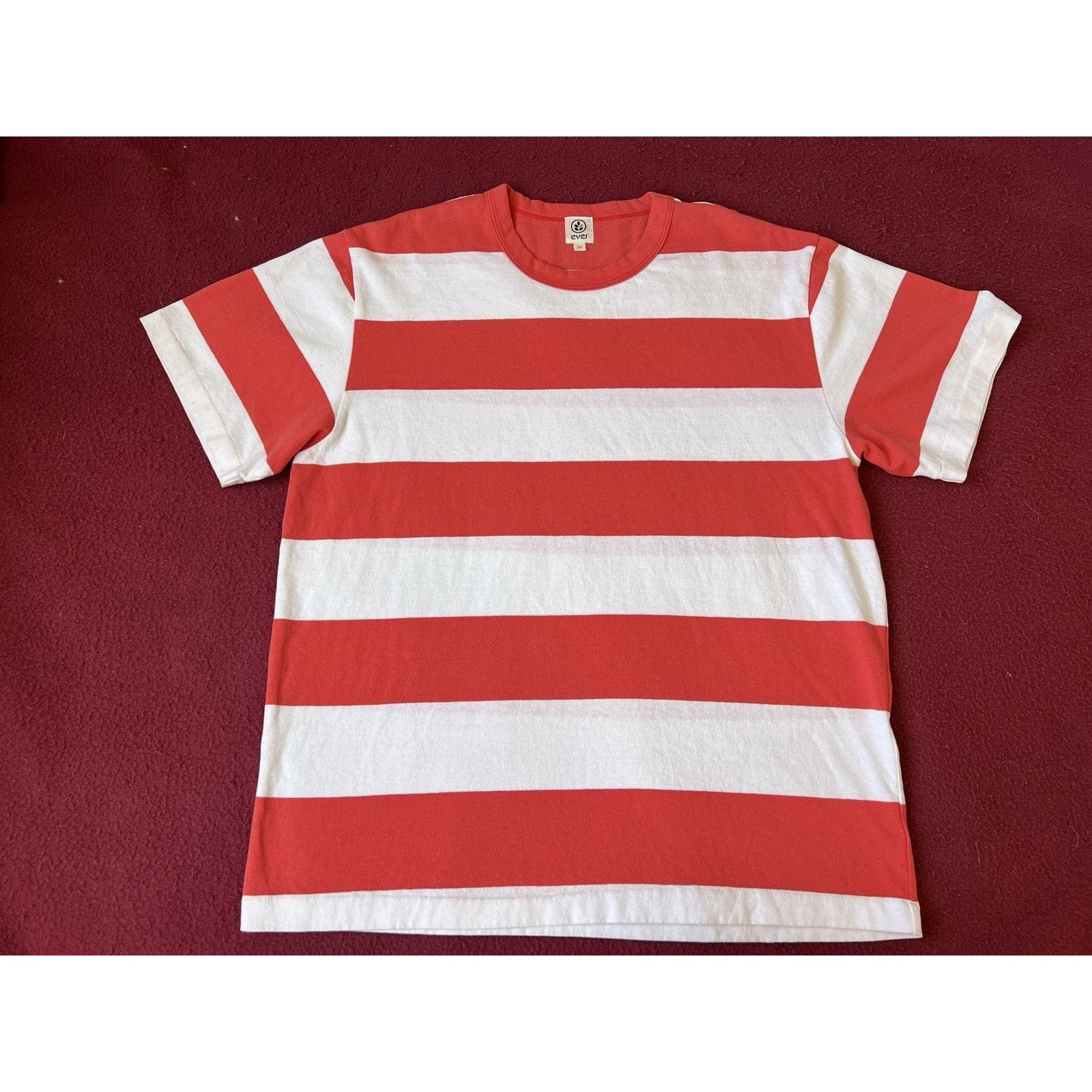 Ever Ever Clothing REBEL BIG STRIPE TEE Single Stitch Men’s Med Size US M / EU 48-50 / 2 - 1 Thumbnail