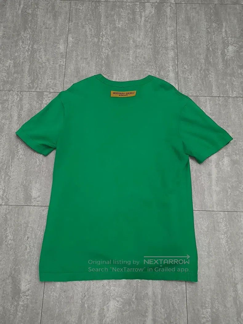 Louis Vuitton Louis Vuitton Green Bullet Screen Short Sleeve T-shirt Size US L / EU 52-54 / 3 - 2 Thumbnail