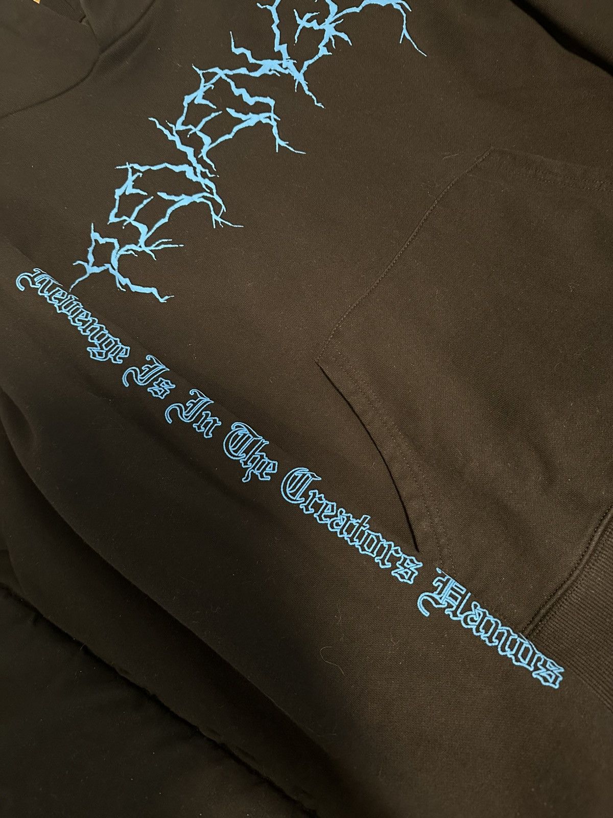 Revenge Revenge XXXTentacion Blue Lightning Kill Hoodie Size US M / EU 48-50 / 2 - 4 Thumbnail
