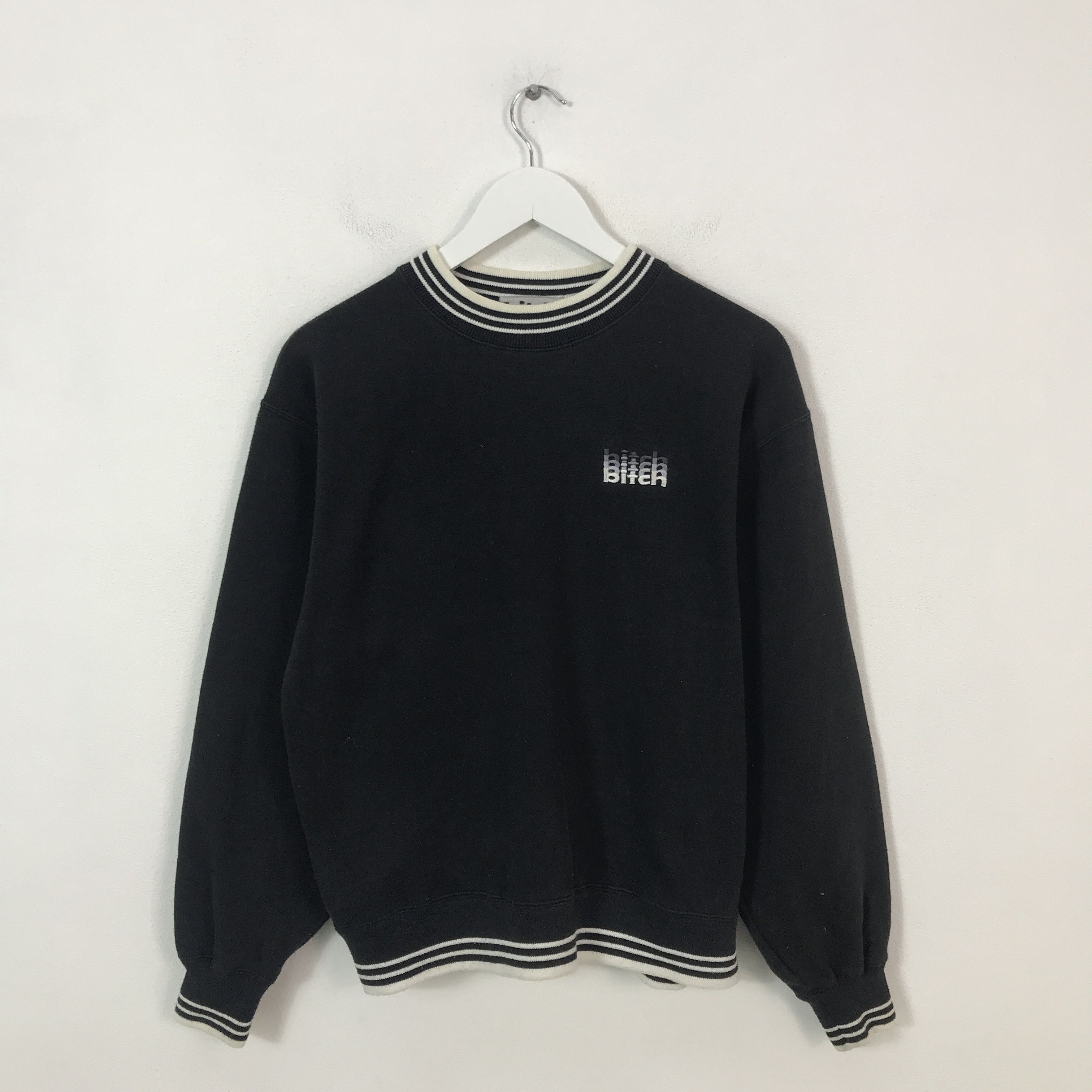 Japanese Brand vintage bitch Skateboards sweatshirt K62B13 Size US L / EU 52-54 / 3 - 1 Thumbnail