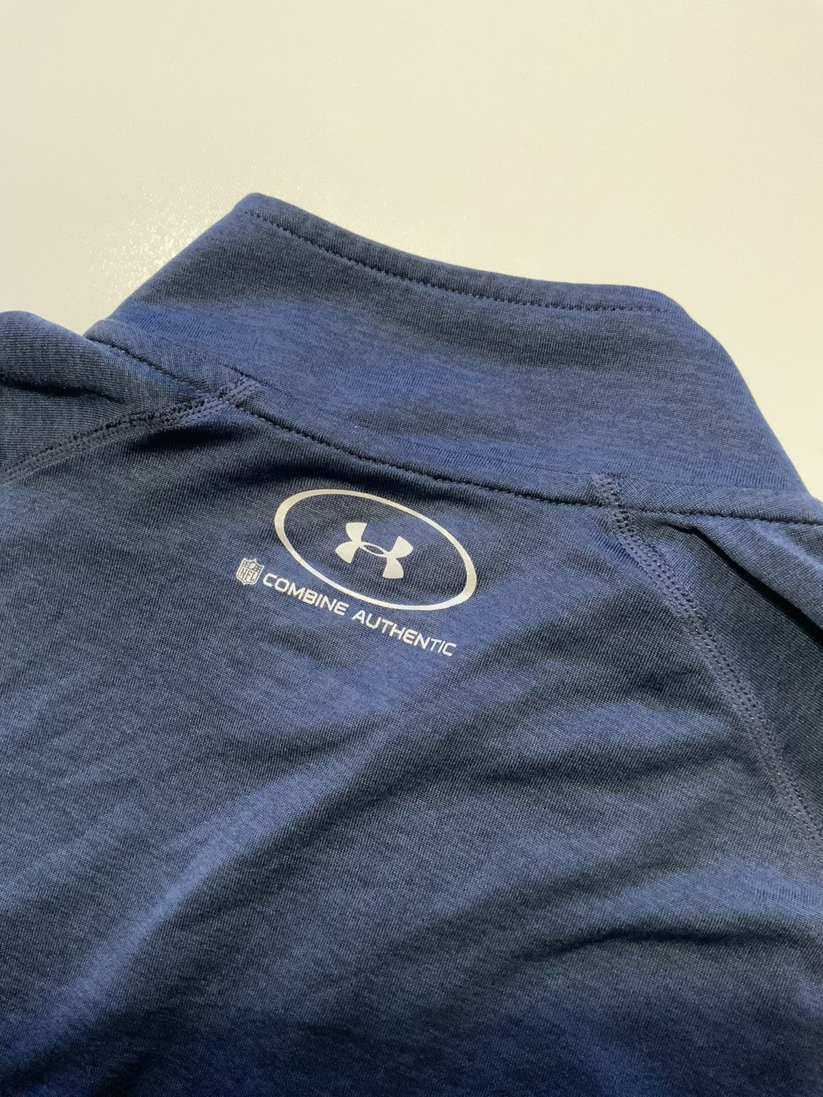 NFL × Under Armour St Louis Rams Los Angeles Combine 1/4 Zip Pullover Size US M / EU 48-50 / 2 - 9 Thumbnail