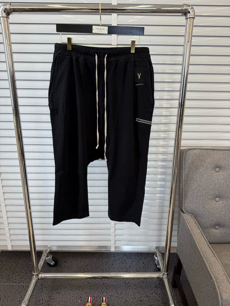 Rick Owens Rick Owens Men's Cropped Pants Black - dmc Size US 30 / EU 46 - 1 Thumbnail