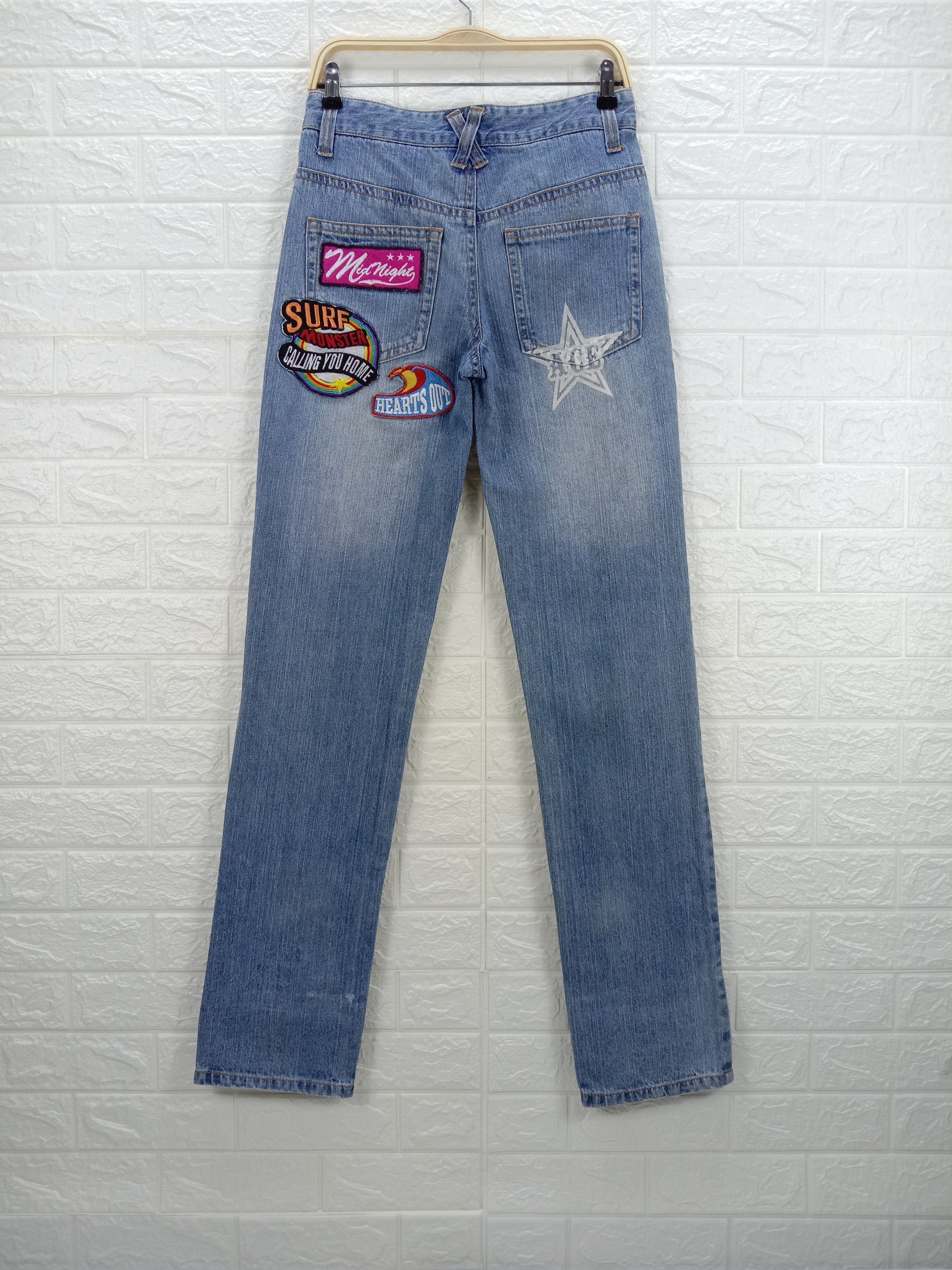 In The Attic Vintage In The Attic Patched Surf Style Jeans Size US 30 / EU 46 - 6 Thumbnail