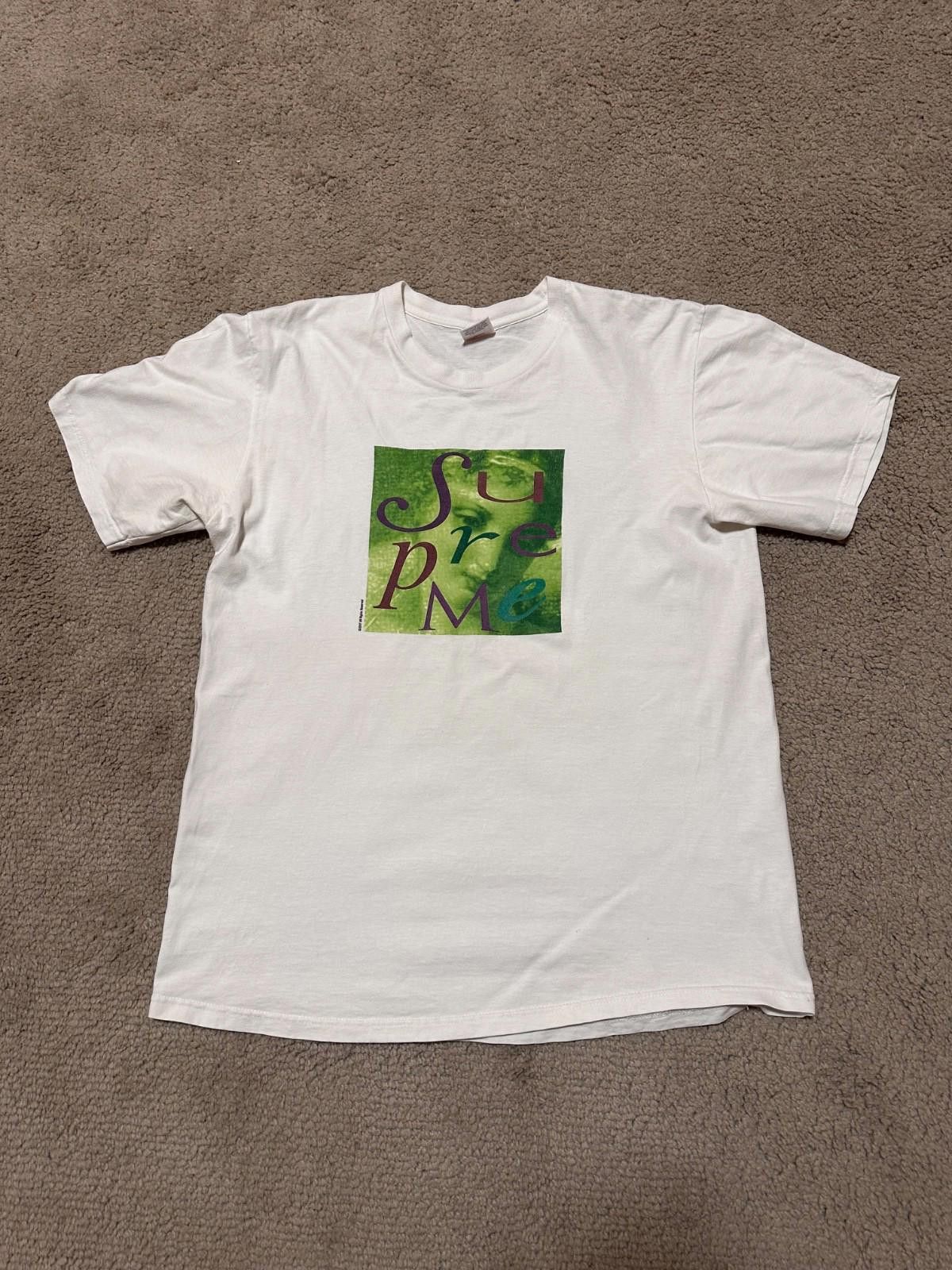 Supreme Venus T-Shirt White 2017 Grunge Punk Vintage Y2K L
