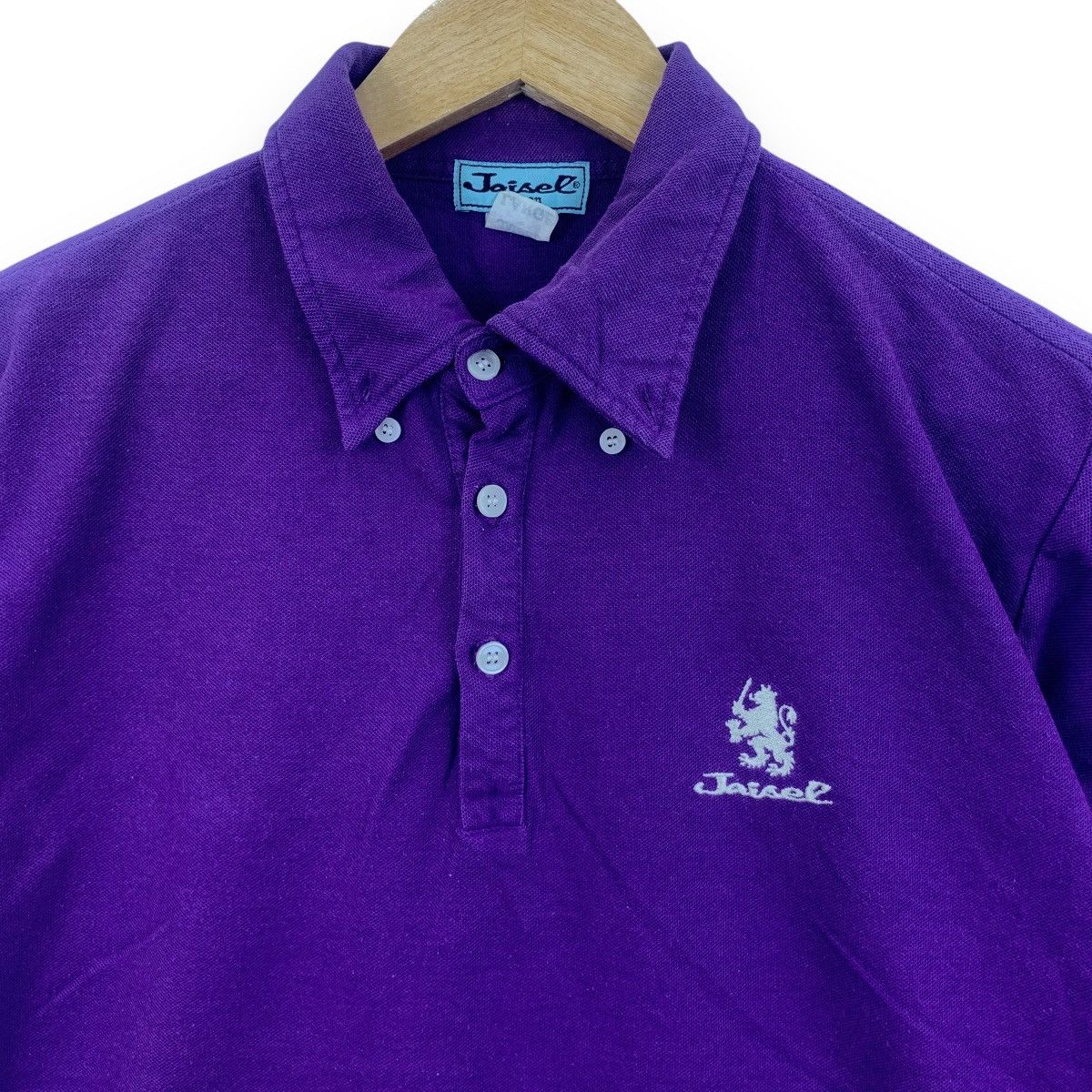 Vintage Vintage JAISEL LONDON CREST Logo Embroidered Polo Tee Shirt Size M / US 6-8 / IT 42-44 - 3 Thumbnail