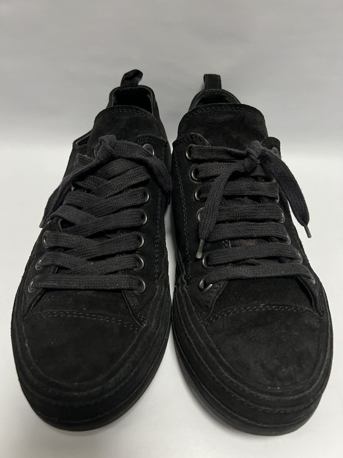 Ann Demeulemeester Ann Demeulemeester - Scamosciato Ingrassato Suede Sneakers Size US 6 / EU 39 - 3 Thumbnail