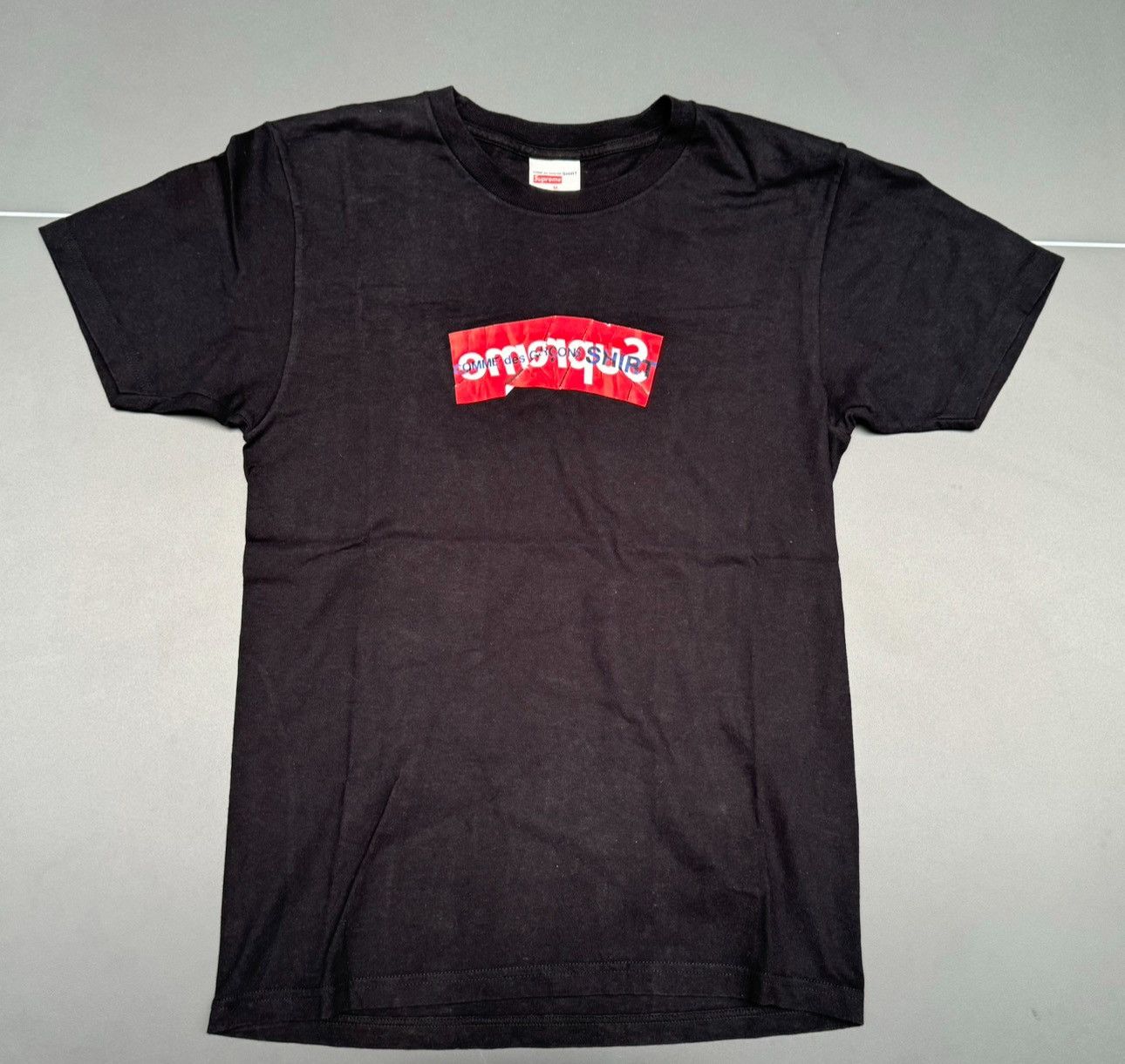 Comme des Garcons × Supreme Supreme x Comme des Garçons Box Logo T-Shirt |  Grailed