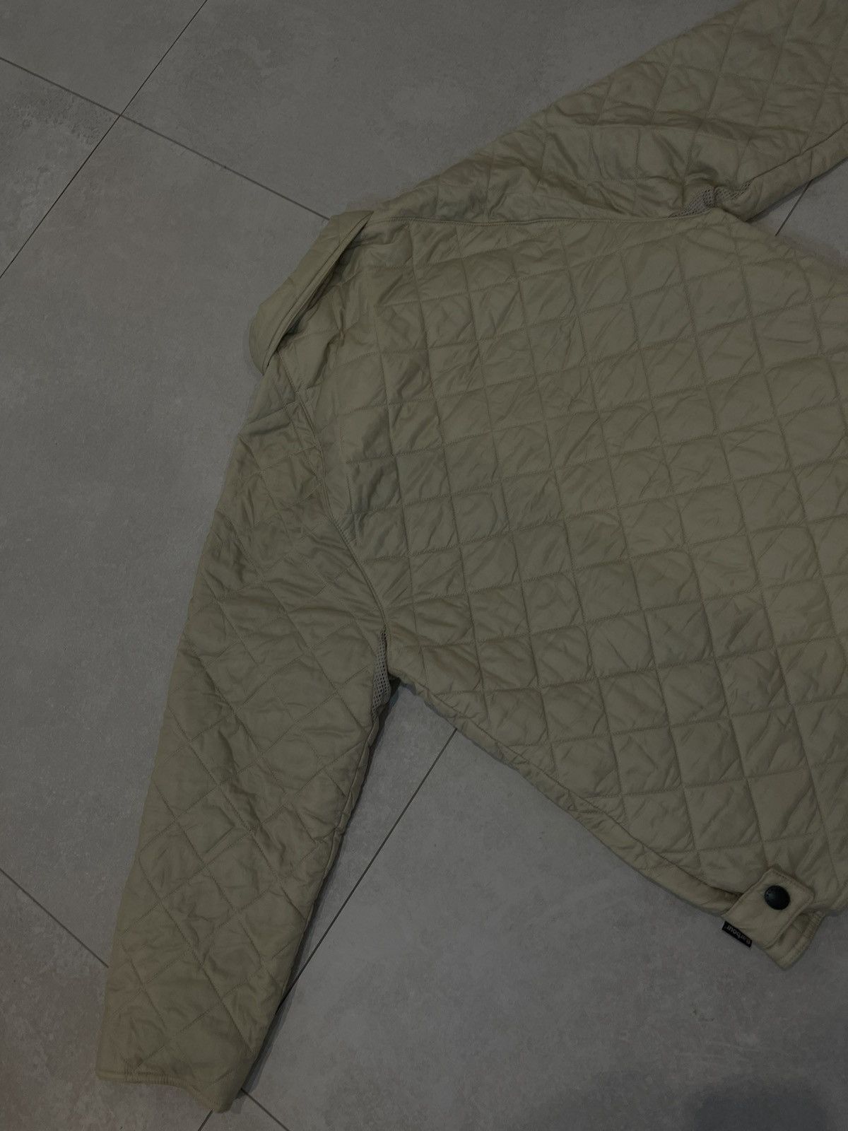 Barbour Barbour Flyweight Quilt Jacket Beige Full Zip High Neck Size US M / EU 48-50 / 2 - 12 Thumbnail