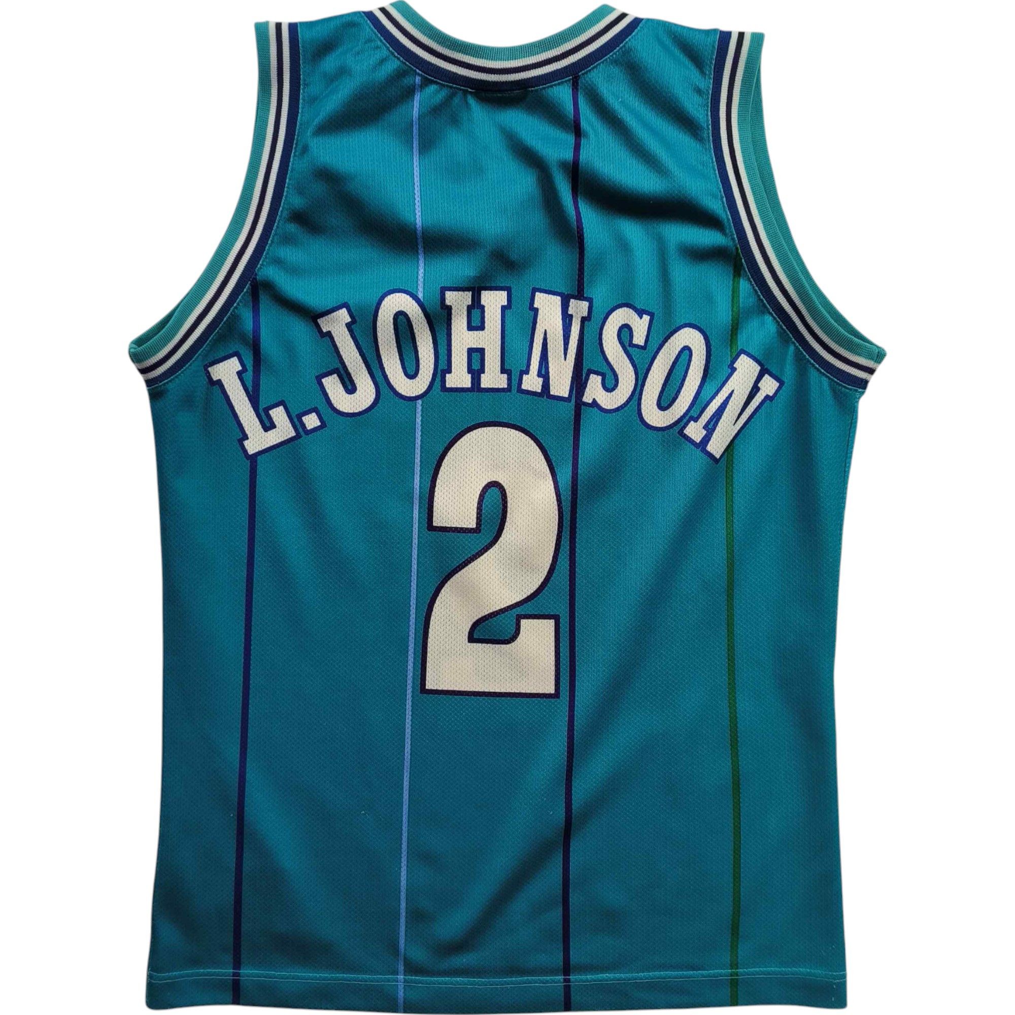 Champion Charlotte Hornets Larry Johnson Champion EU NBA jersey S Size US S / EU 44-46 / 1 - 2 Thumbnail