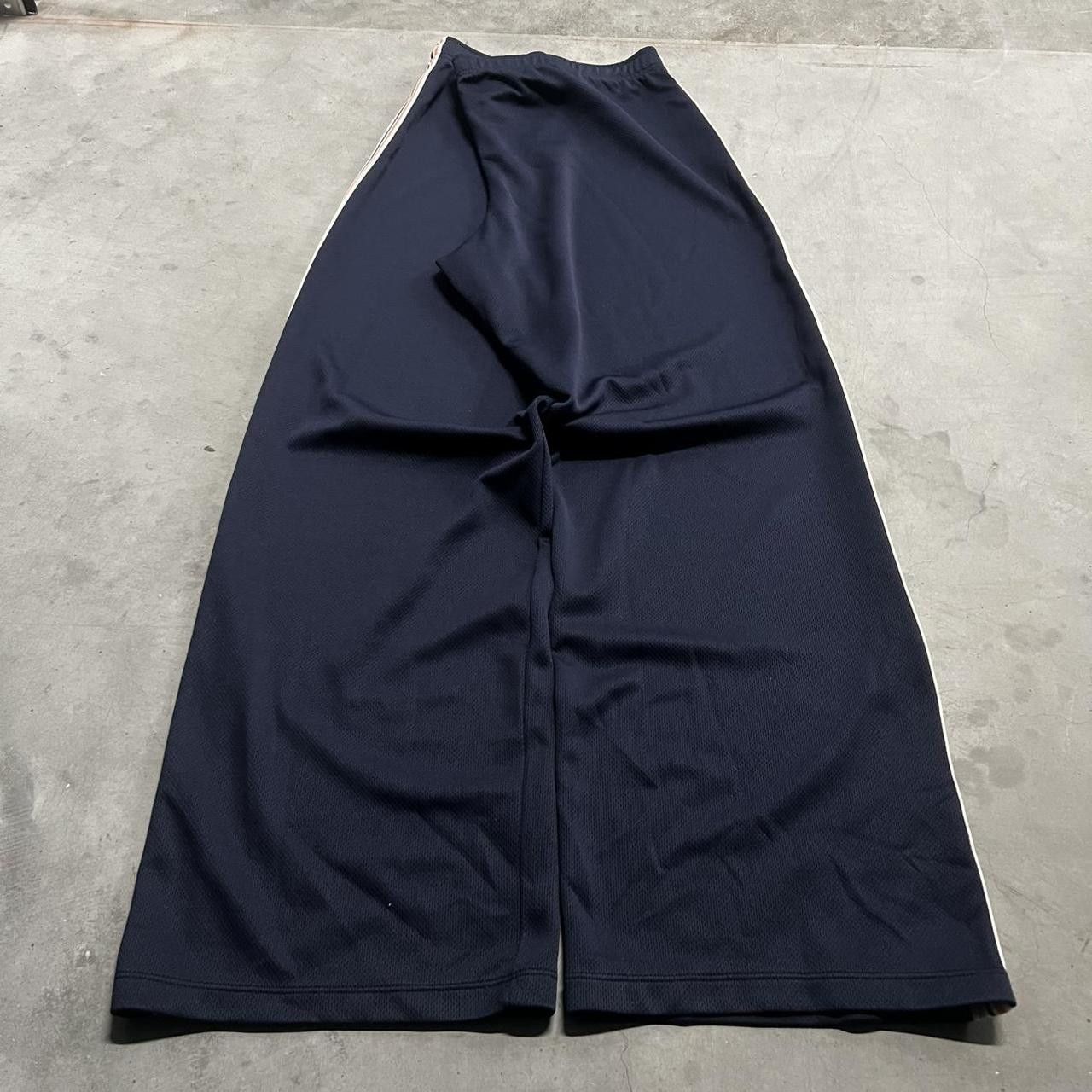 Champion × Vintage Vintage Y2K Baggy Wideleg Navy Blue Champion Sweatpants! Size US 38 / EU 54 - 5 Thumbnail