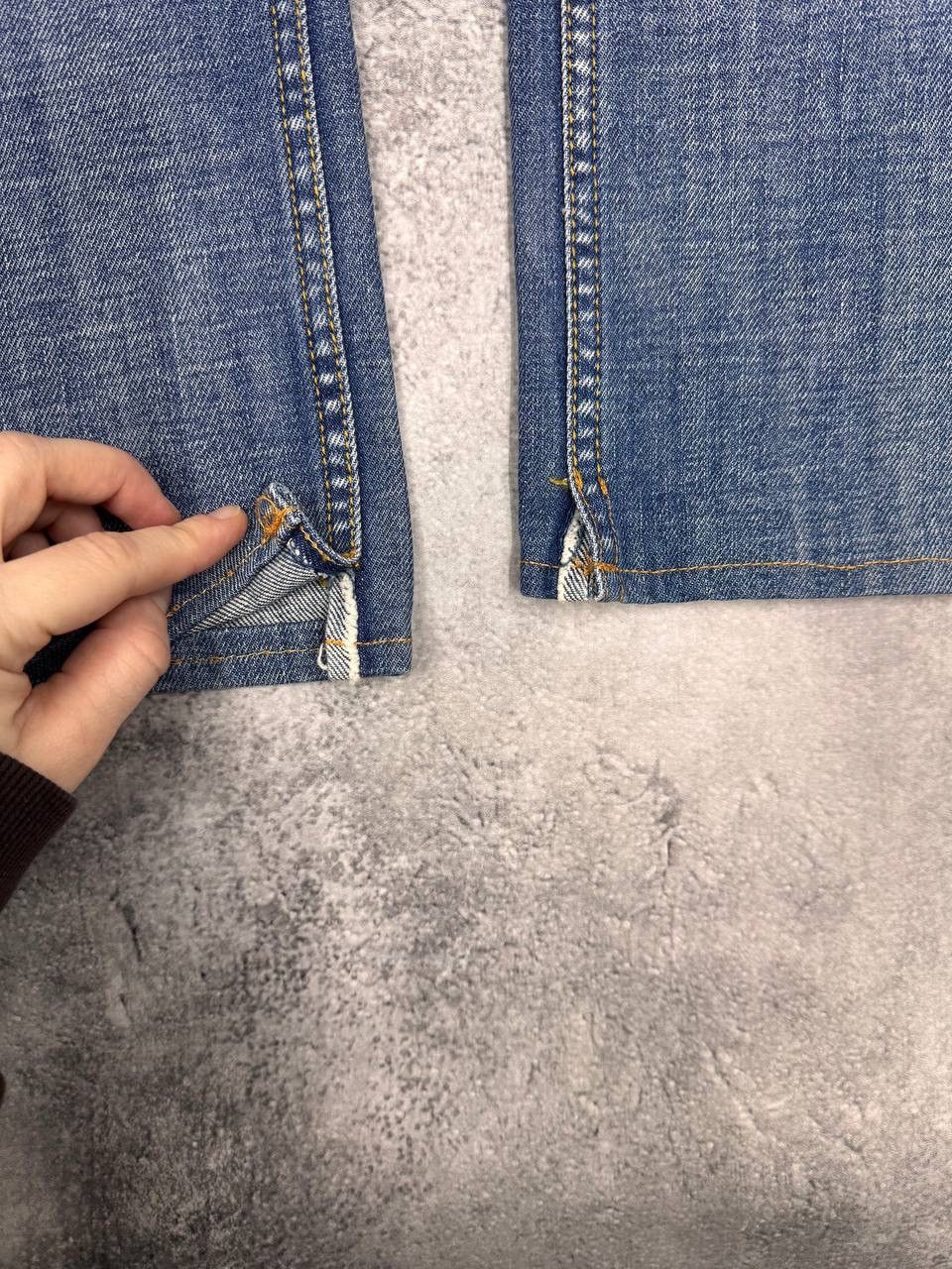 Diesel Diesel Men's Regular Straight Blue Jeans Size 33 Size US 33 - 5 Thumbnail