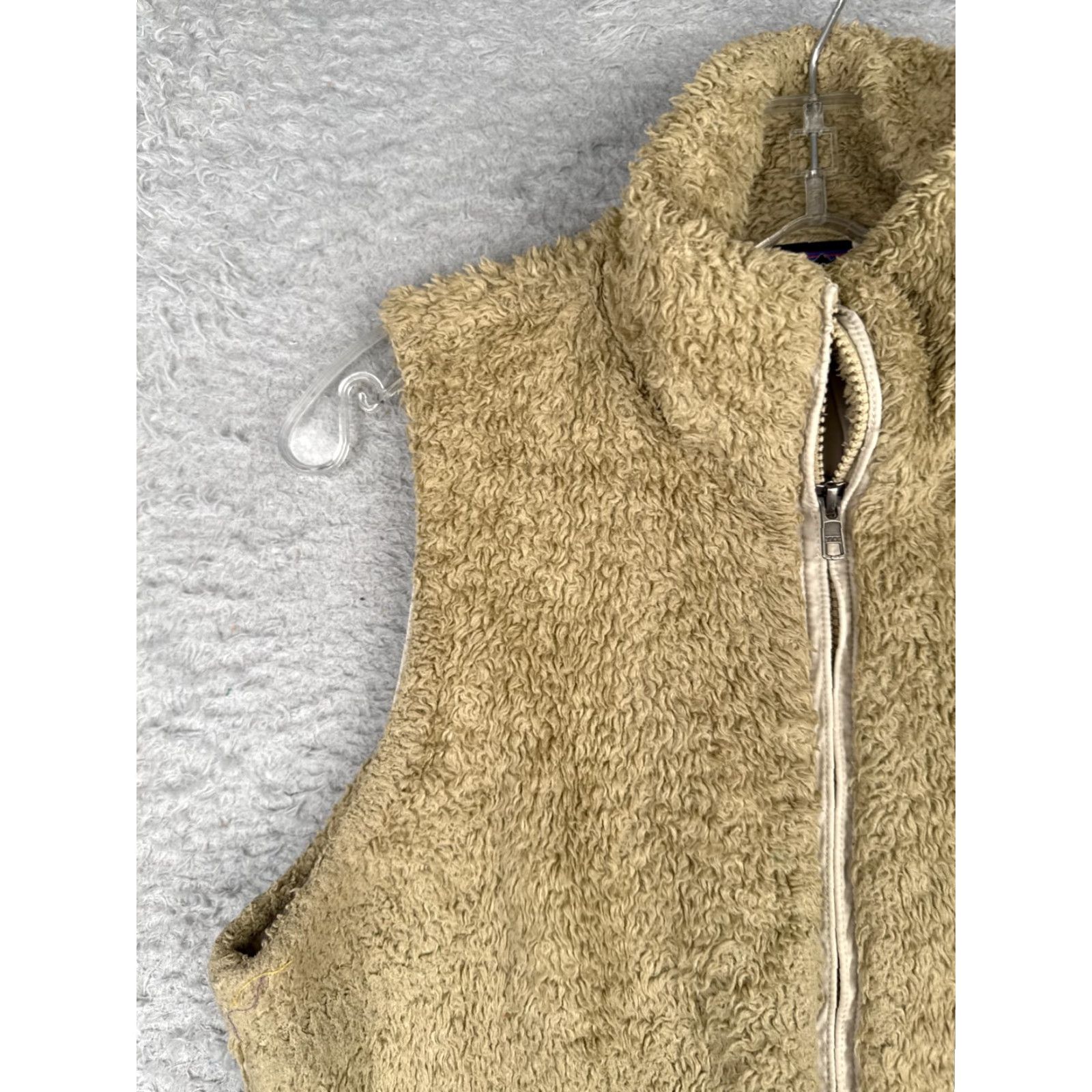 Patagonia Patagonia Vest Womens M Beige Los Gatos Fleece Lined Full Zip Casual Travel Workwear Size M / US 6-8 / IT 42-44 - 7 Thumbnail