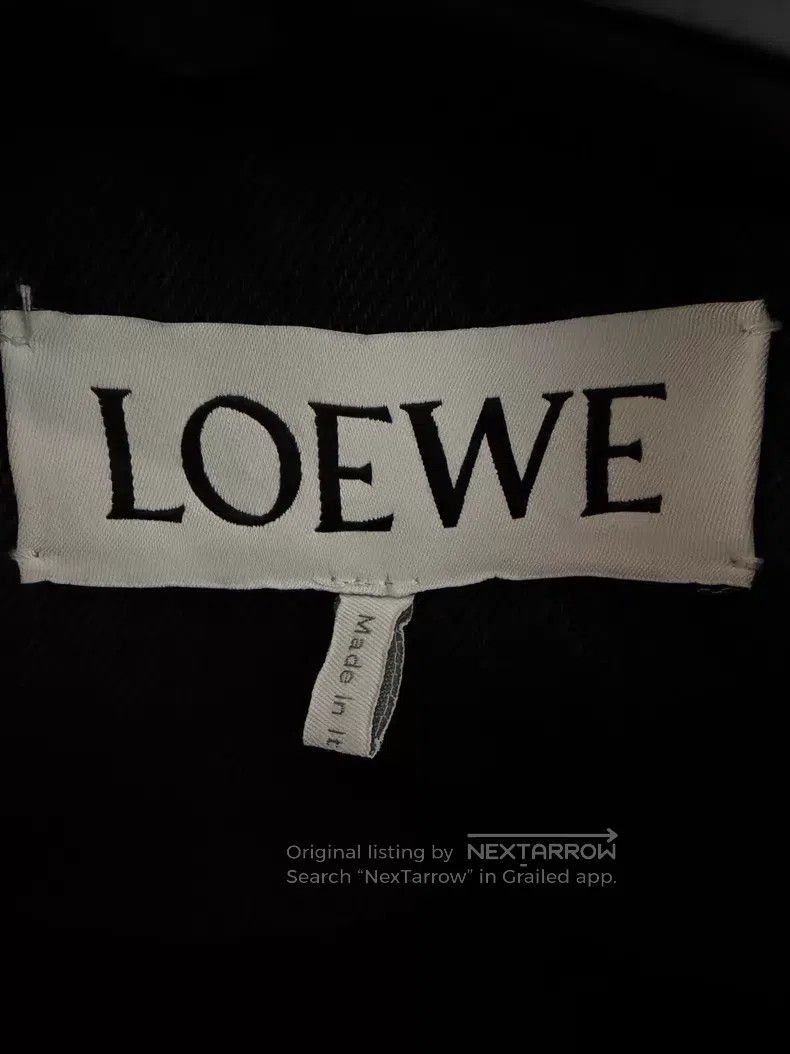 Loewe Loewe Black Washed Denim Work Jacket Size US S / EU 44-46 / 1 - 4 Thumbnail