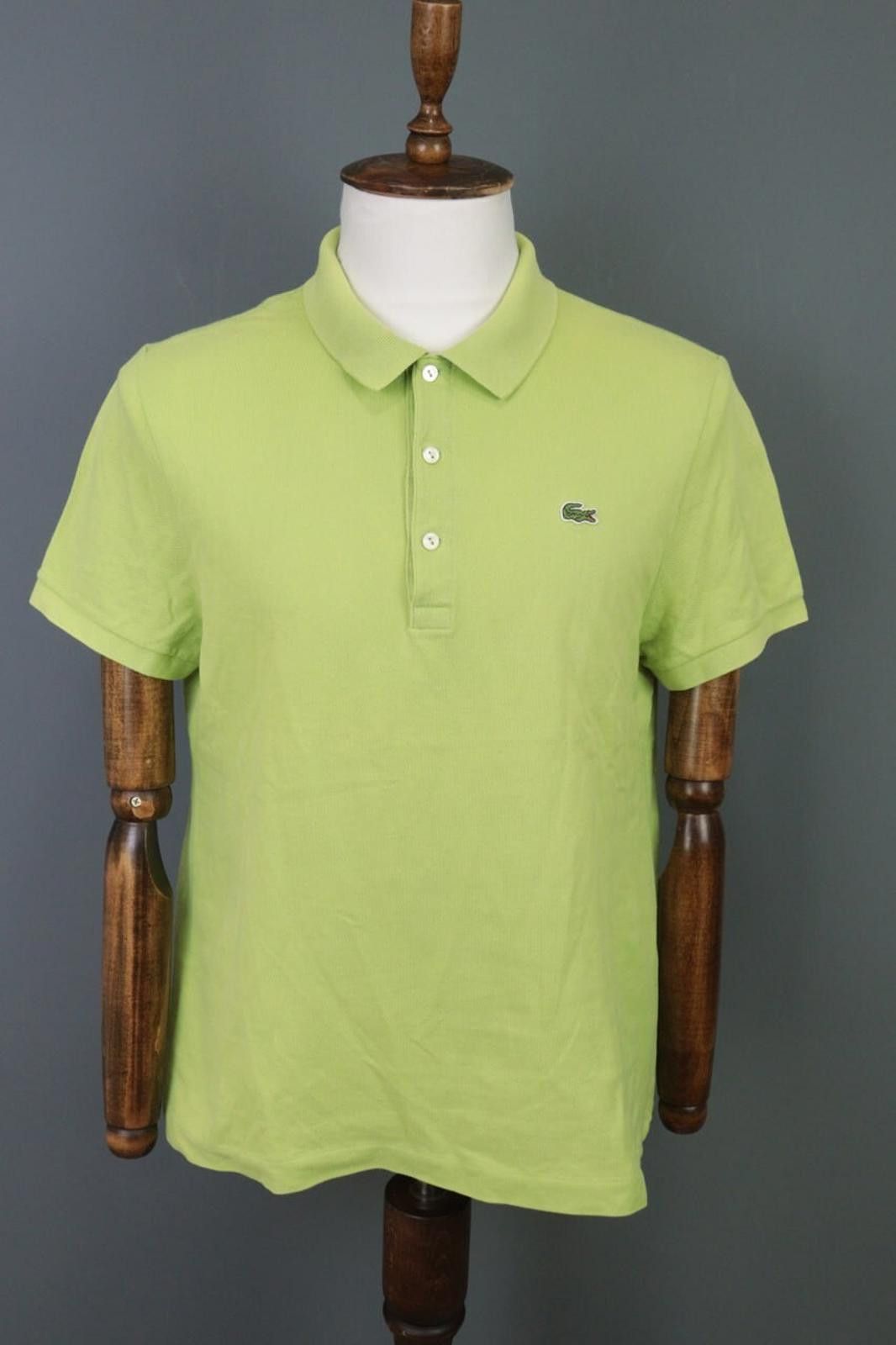 Lacoste Lacoste Green Short Sleeve Polo Shirt Size 7 / US XXL Size US XXL / EU 58 / 5 - 1 Thumbnail