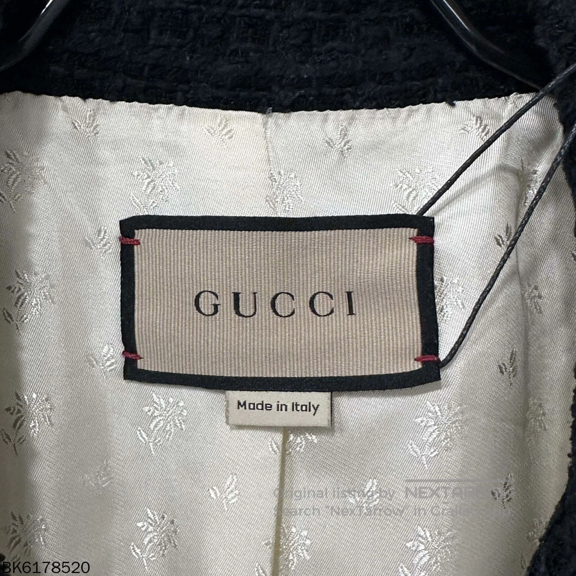 Gucci Gucci Black White Tweed Lapel Jacket. Size S / US 4 / IT 40 - 4 Thumbnail