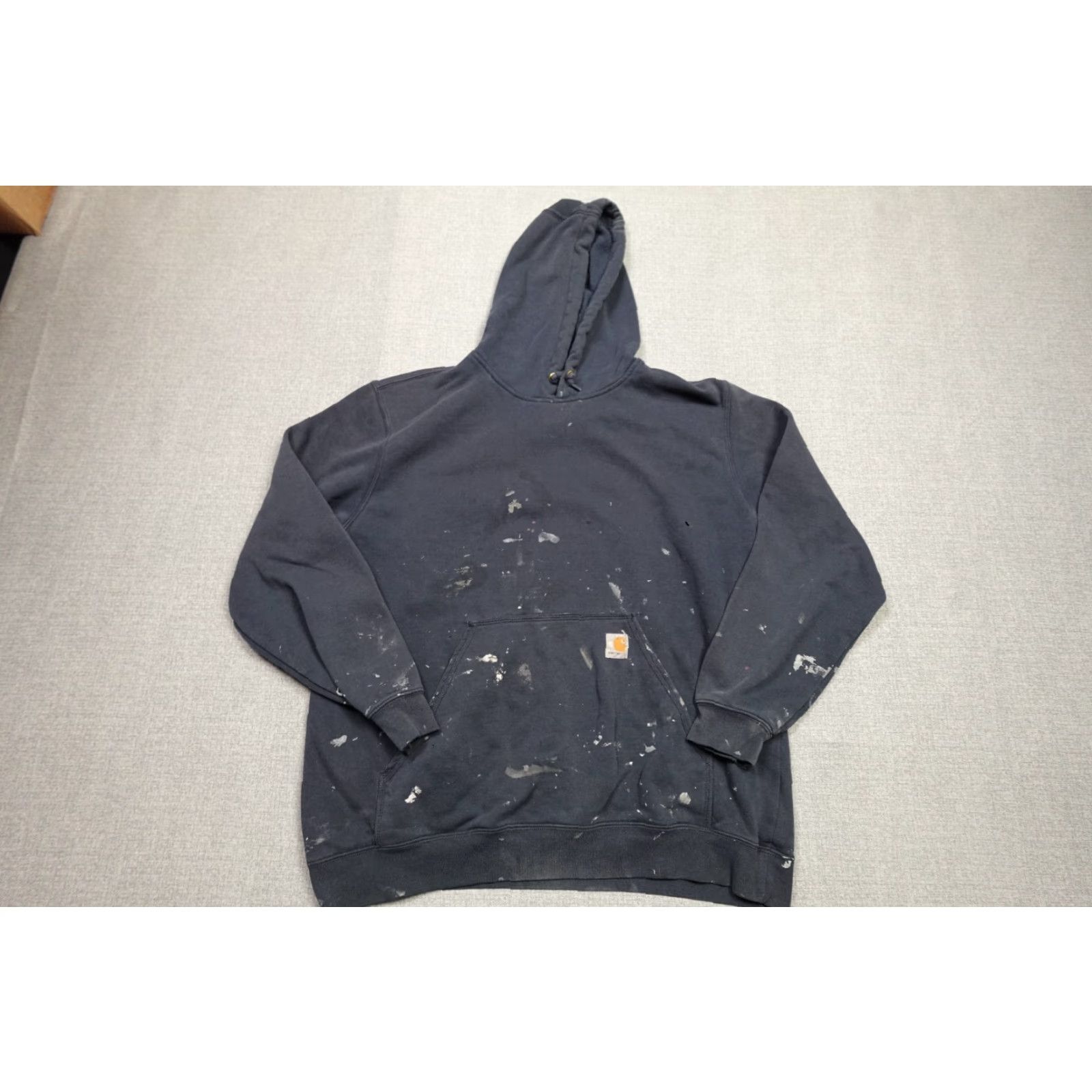 Carhartt Carhartt Sweatshirt Mens XL Blue Sweater Hooded Original Fit K121-472 Size US XL / EU 56 / 4 - 2 Thumbnail