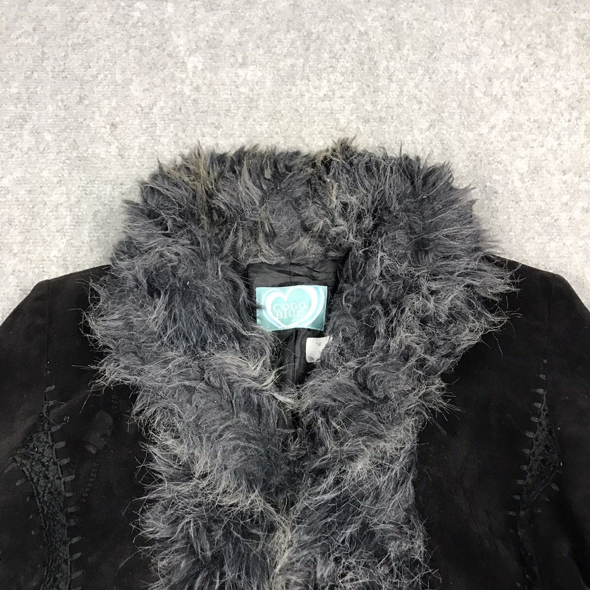Japanese Brand CONA BLUE FUR JAPAN STYLE FADED JACKET Size US M / EU 48-50 / 2 - 2 Thumbnail