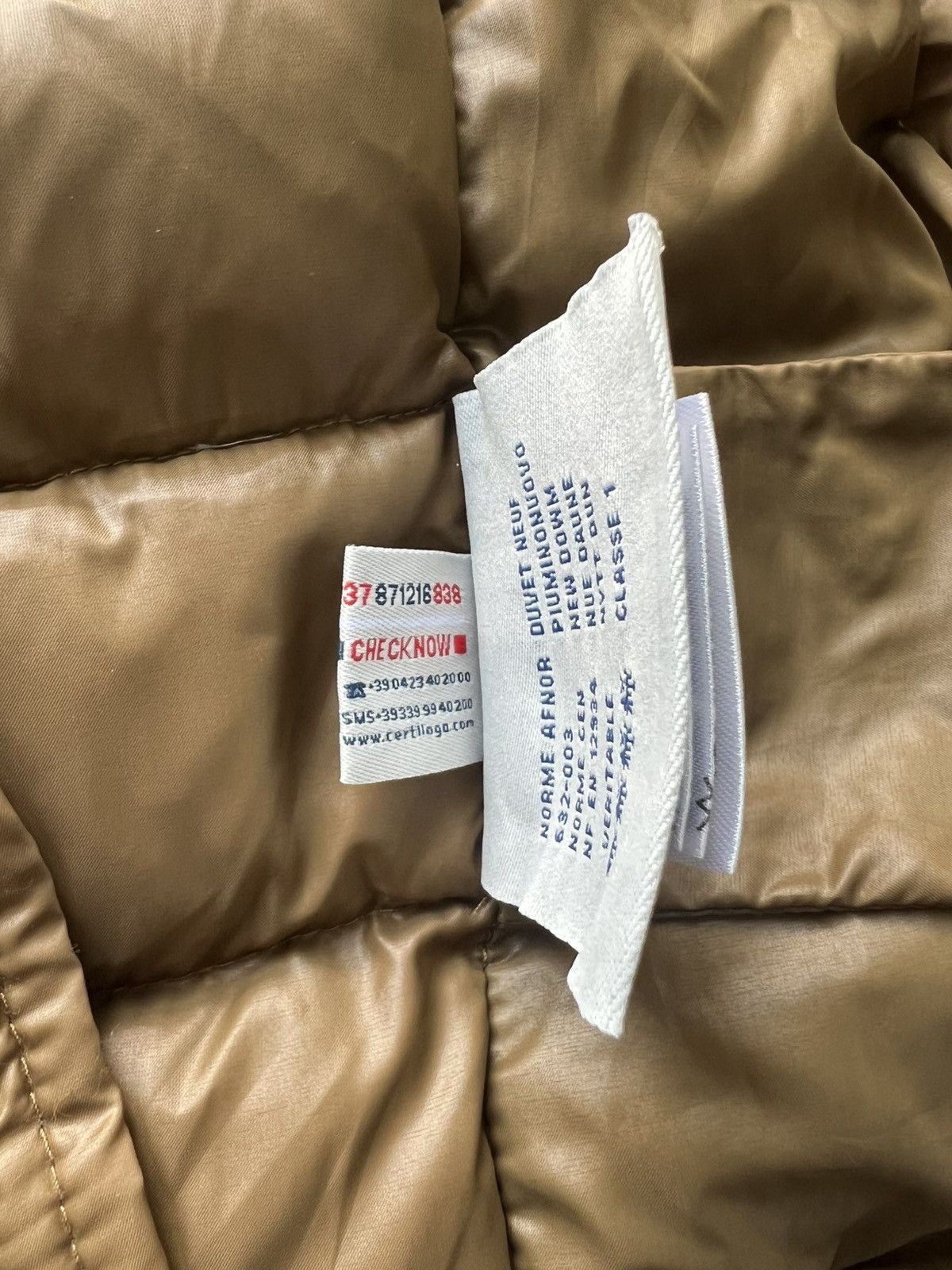 Moncler Moncler Moka Giubbotto Beige Long Down Jacket Hoodie Fur Size XS / US 0-2 / IT 36-38 - 11 Thumbnail