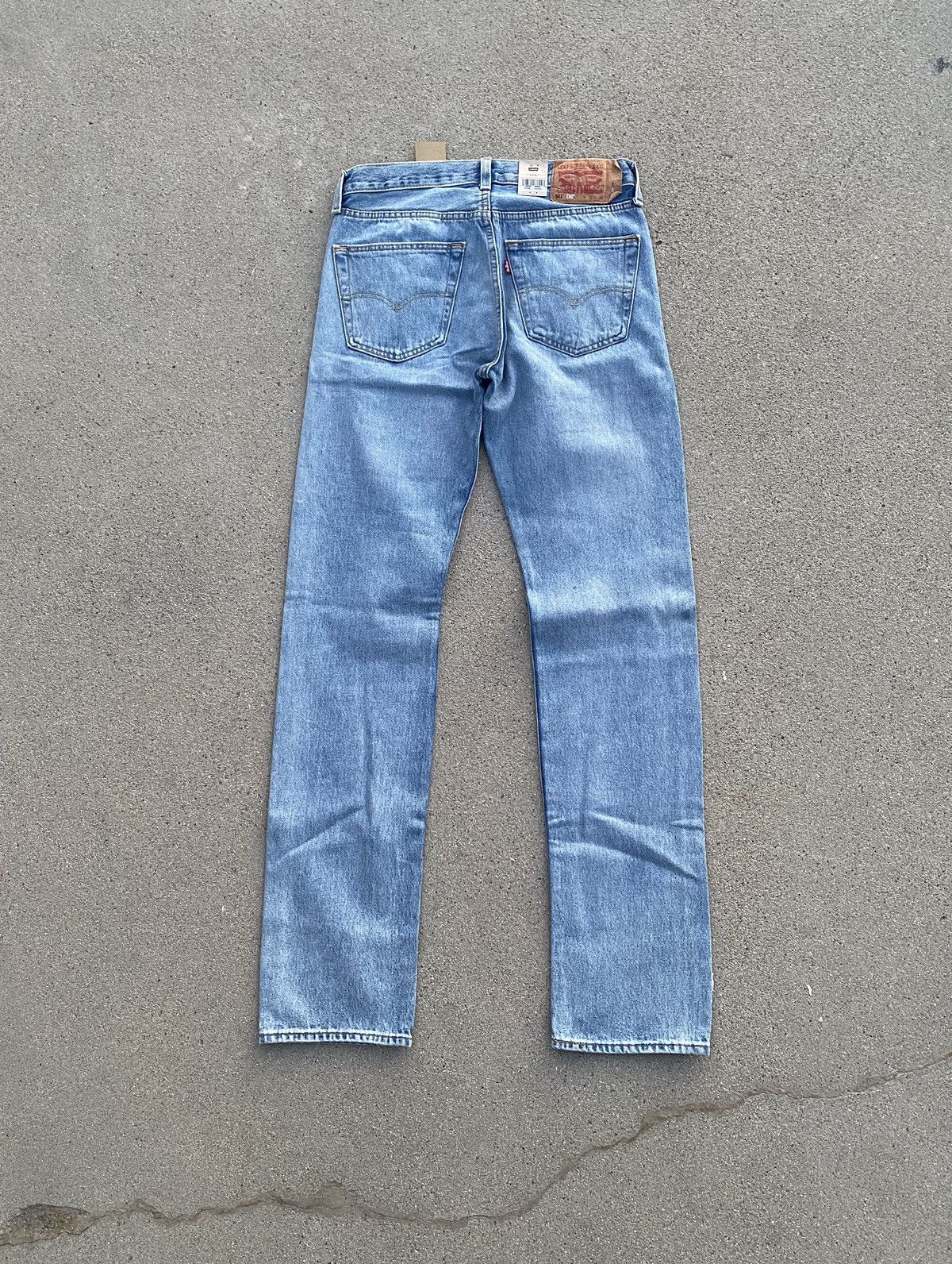 Levi's × Levi's Vintage Clothing × Vintage Levi’s 501 150th Anniversary Peace Denim vintage 31x36 Size US 31 - 3 Thumbnail