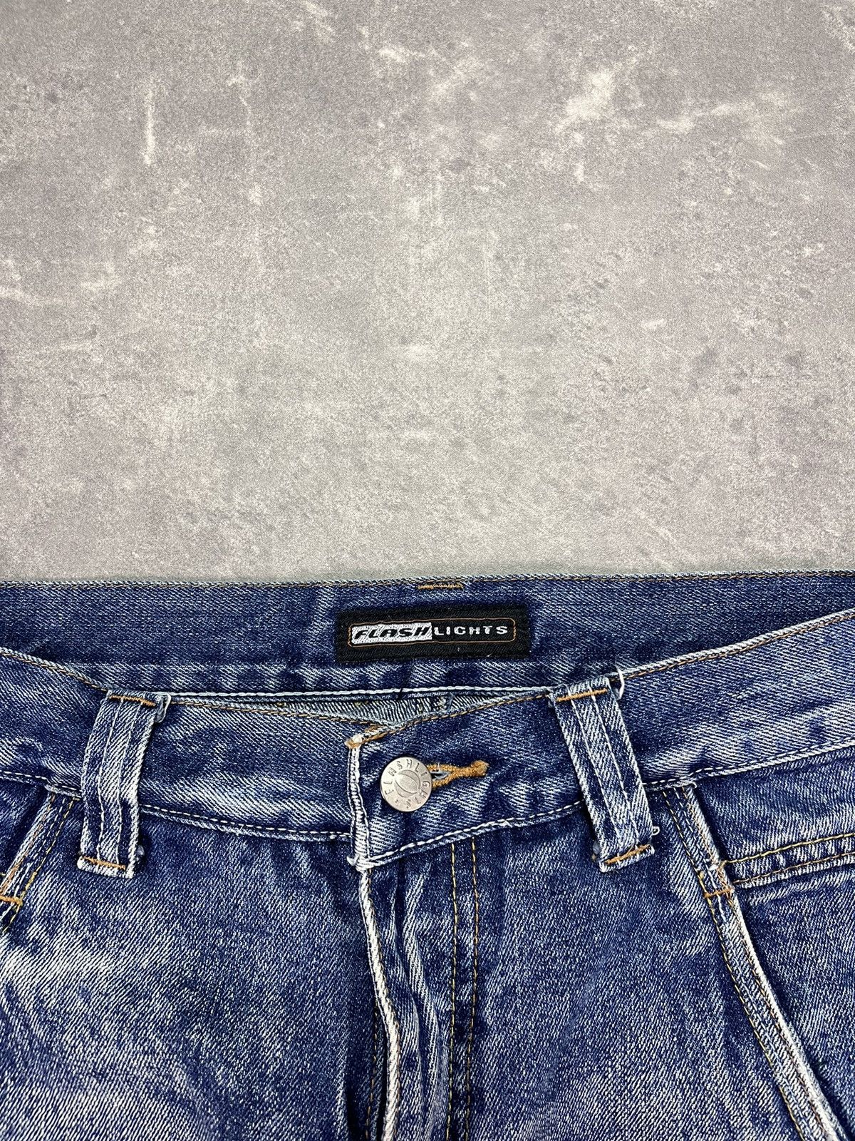 Vintage Vintage FlashLights Faded Flared Bootcut Jeans 32 Size US 32 / EU 48 - 5 Thumbnail