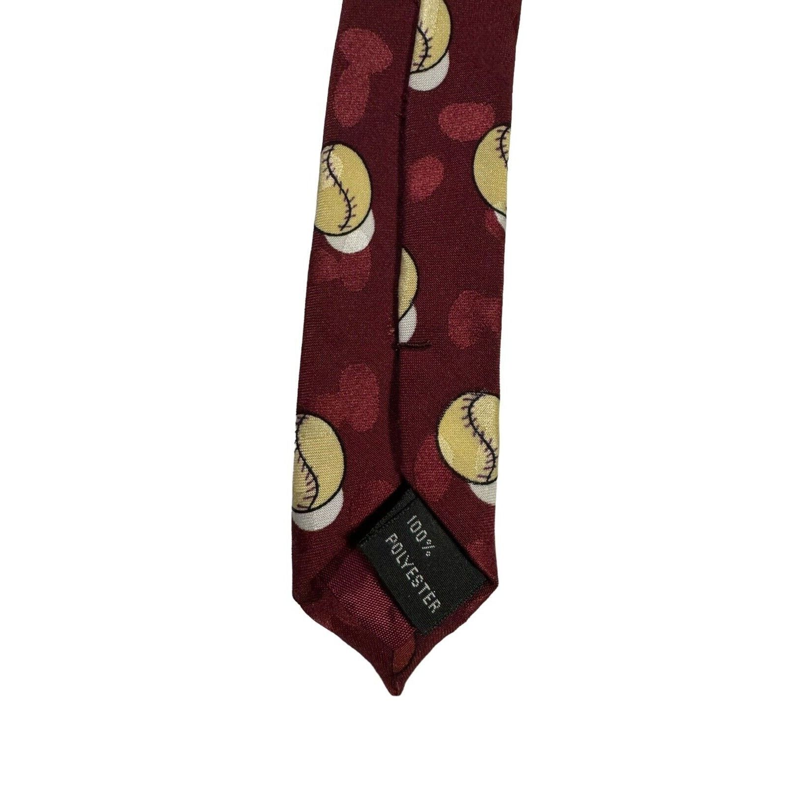 Disney Disney Mickey Unlimited Goofy Baseball Sports Necktie Size ONE SIZE - 6 Thumbnail