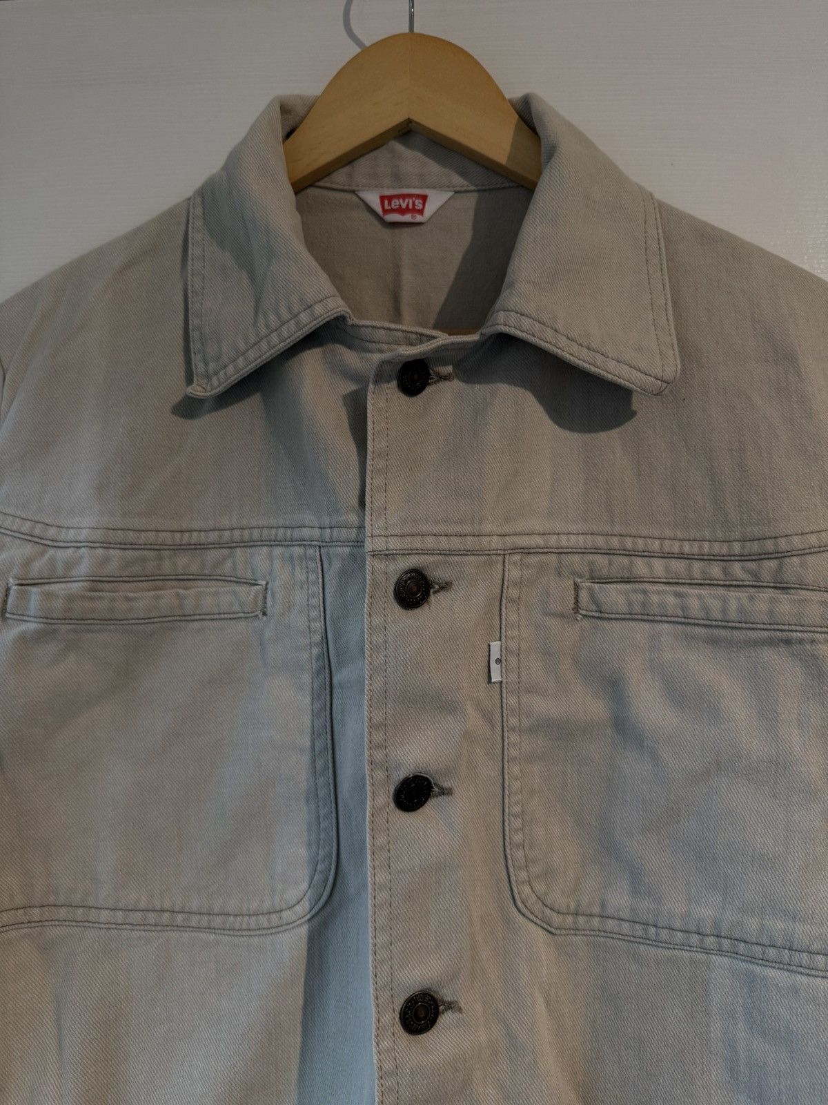 Vintage Vintage Levis white jacket Size US S / EU 44-46 / 1 - 2 Thumbnail