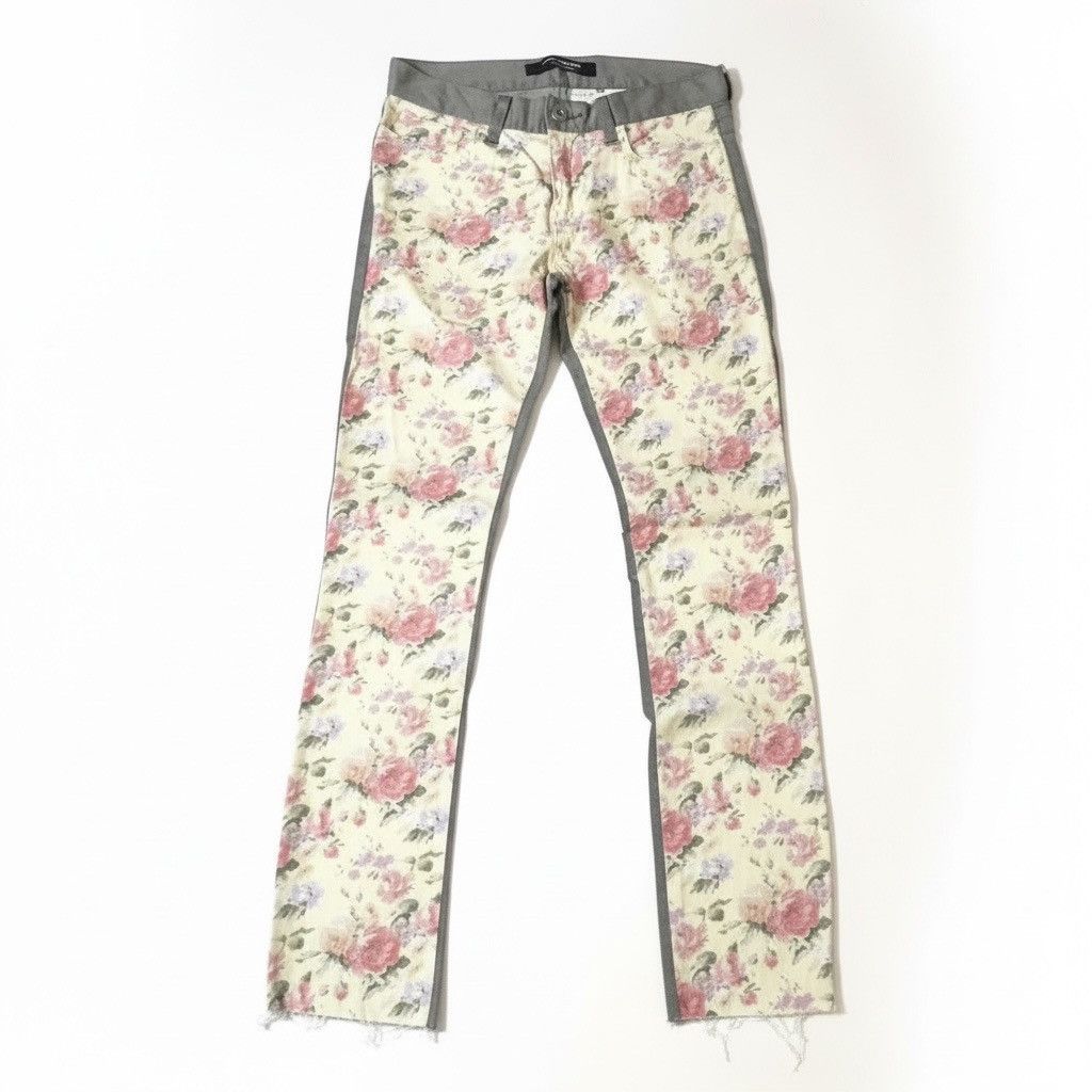 Junya Watanabe Junya watanabe AD2018 hybrid floral trousers Size US 28 / EU 44 - 1 Thumbnail