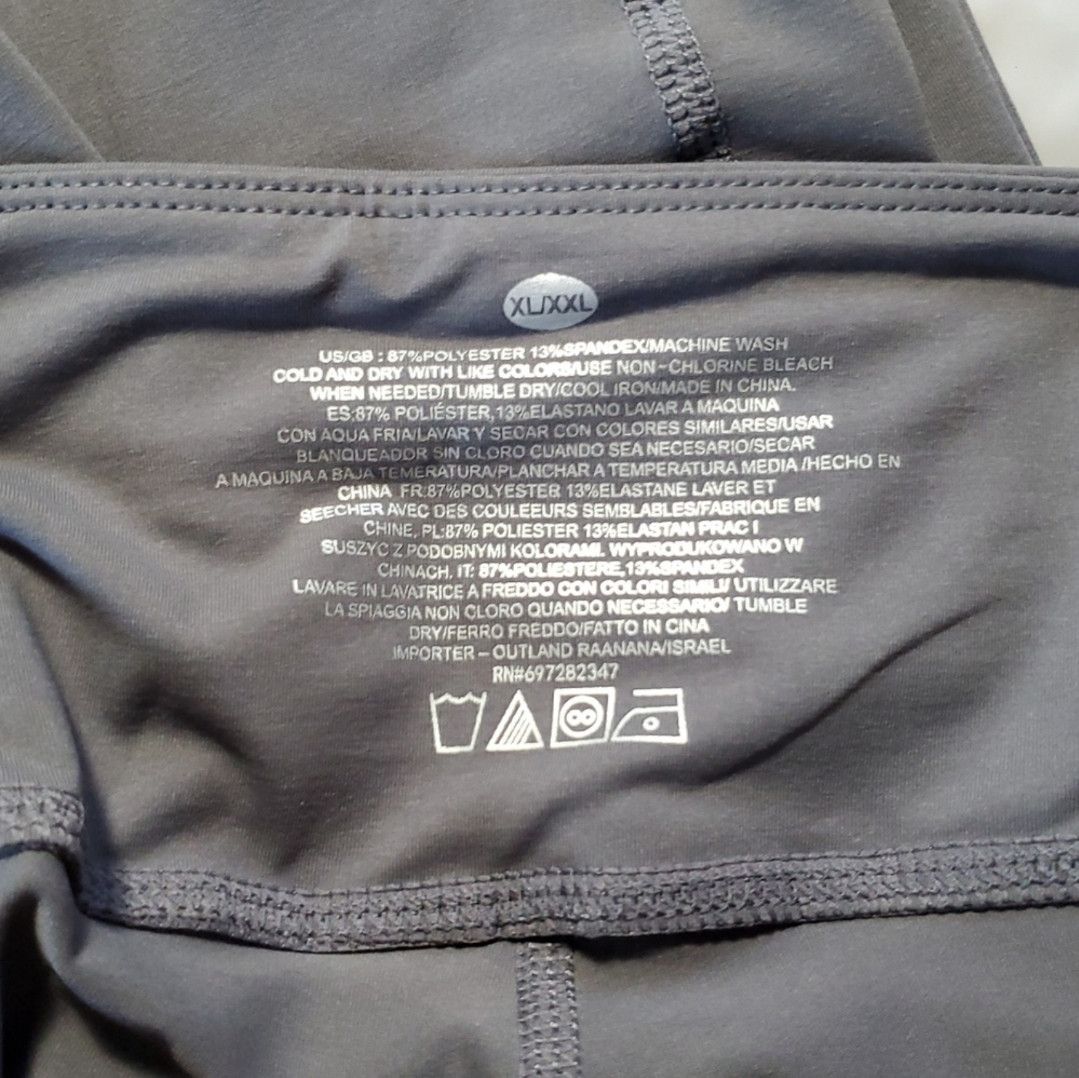 Other Outland XL/XXL NEW Leggings Full Length High Waisted Pockets Size 36" / US 14 / IT 50 - 8 Thumbnail